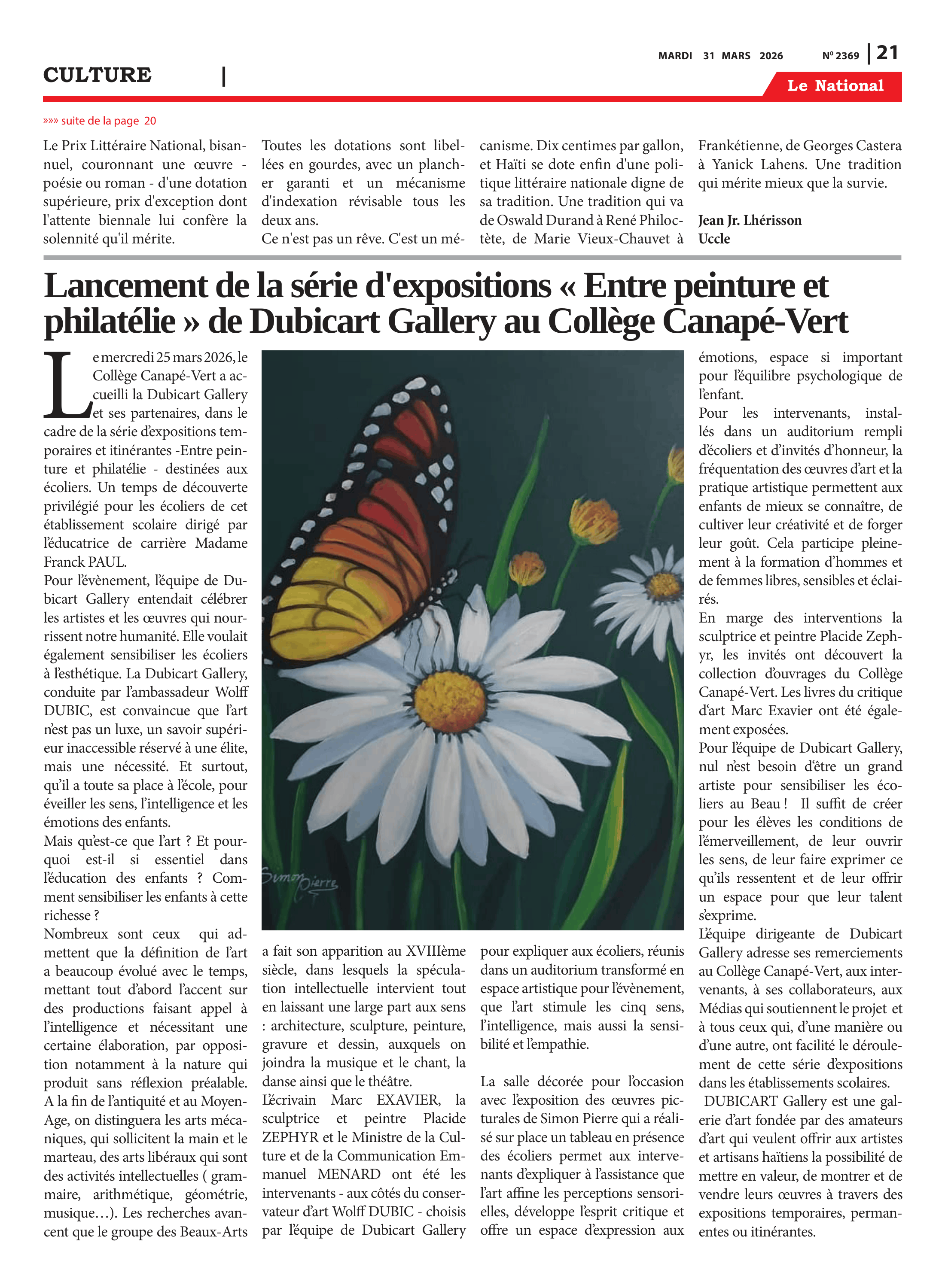 Page 21 de l'édition 2369