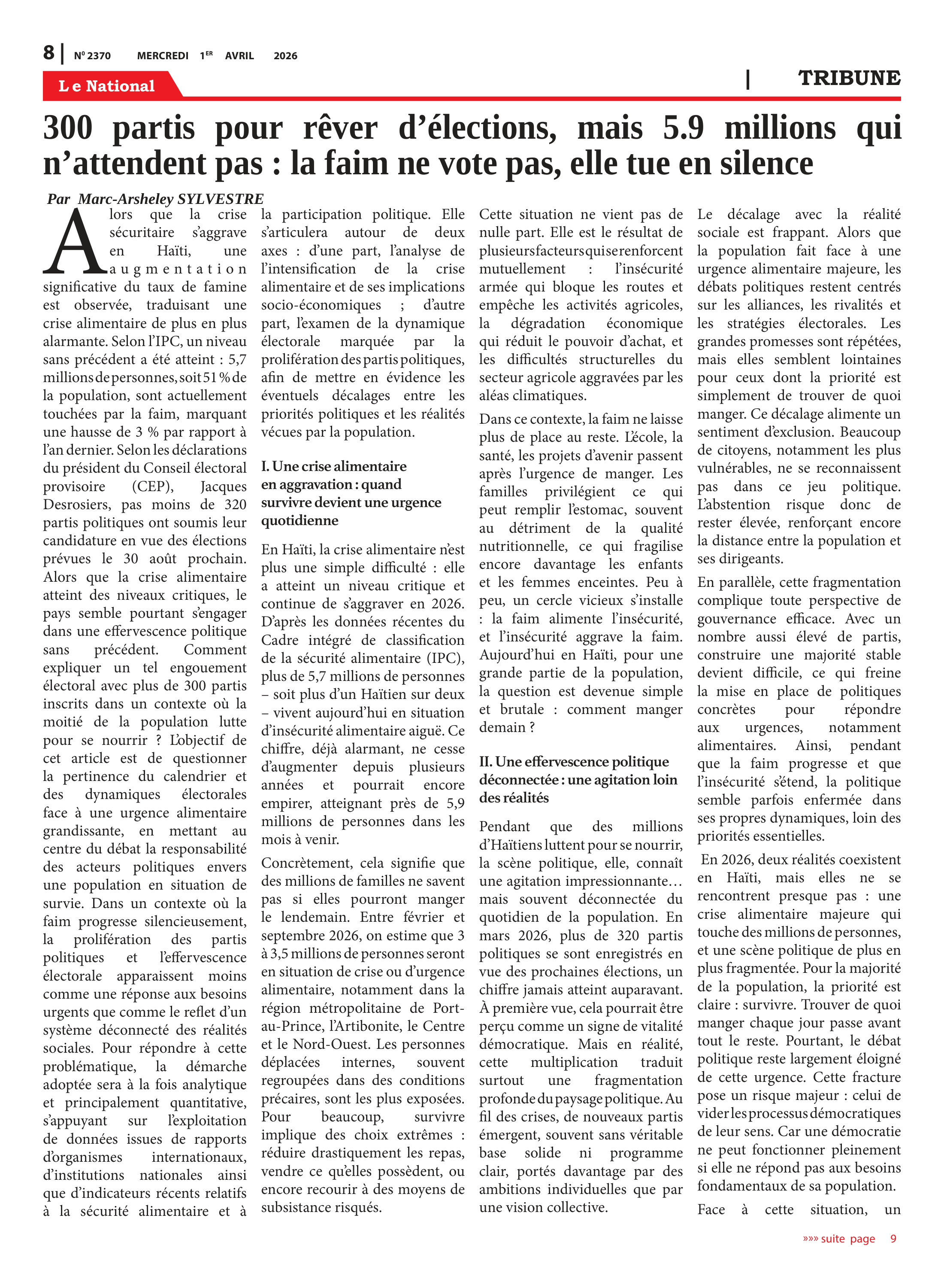Page 8 de l'édition 2370