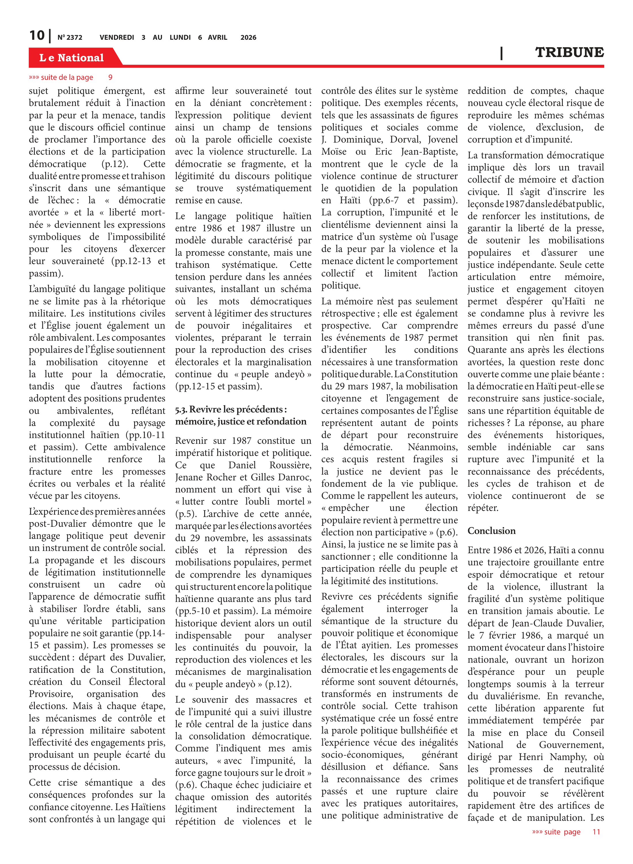 Page 10 de l'édition 2372