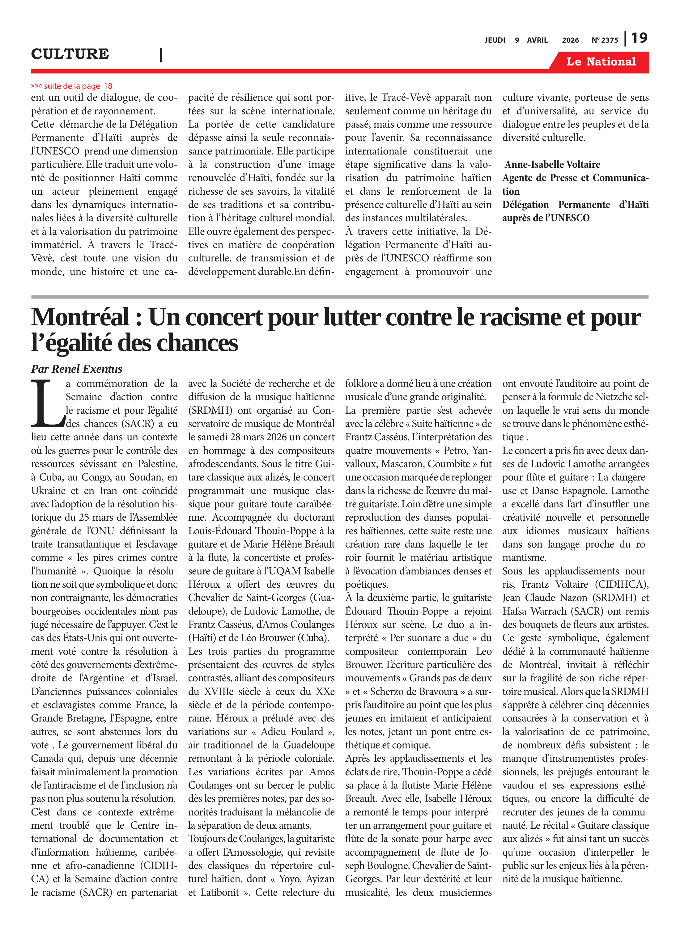 Page 19 de l'édition 2375