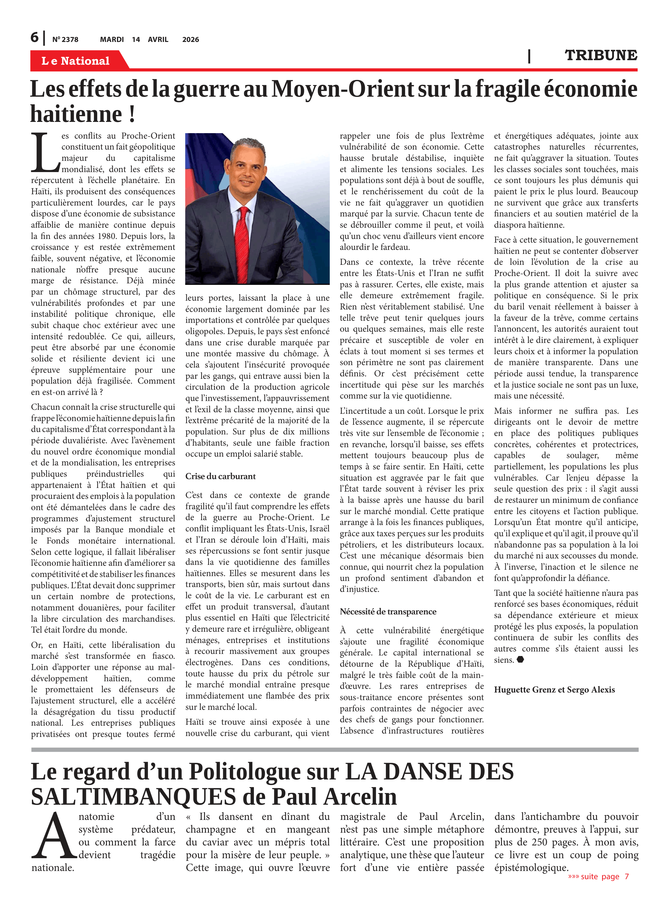 Page 6 de l'édition 2378
