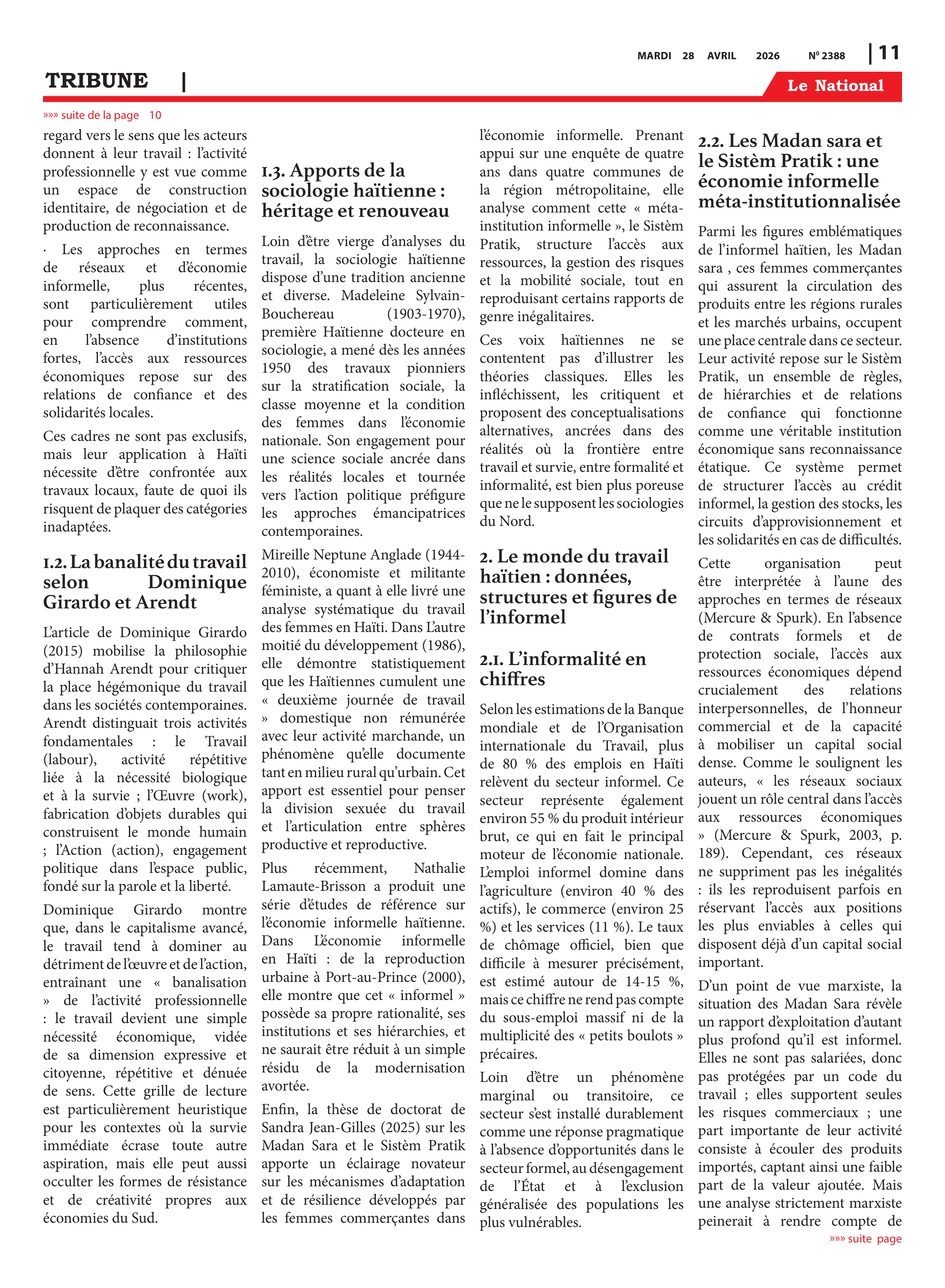 Page 11 de l'édition 2388