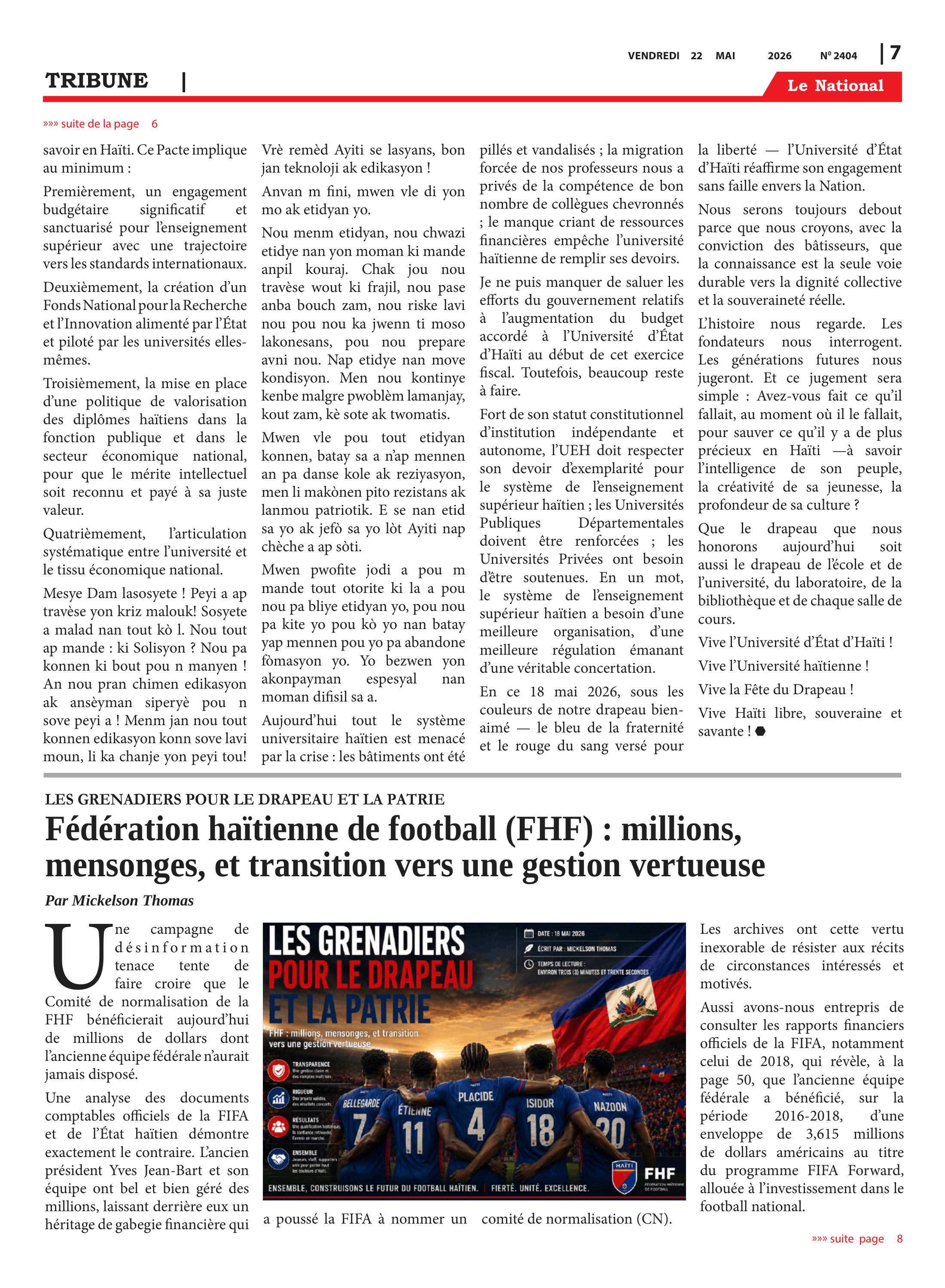 Page 7 de l'édition 2404