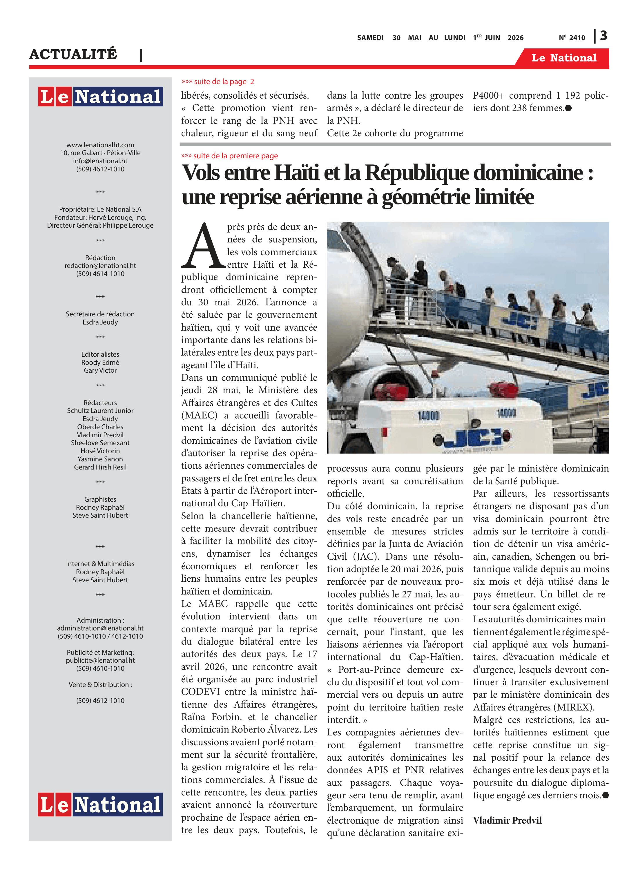 Page 3 de l'édition 2410