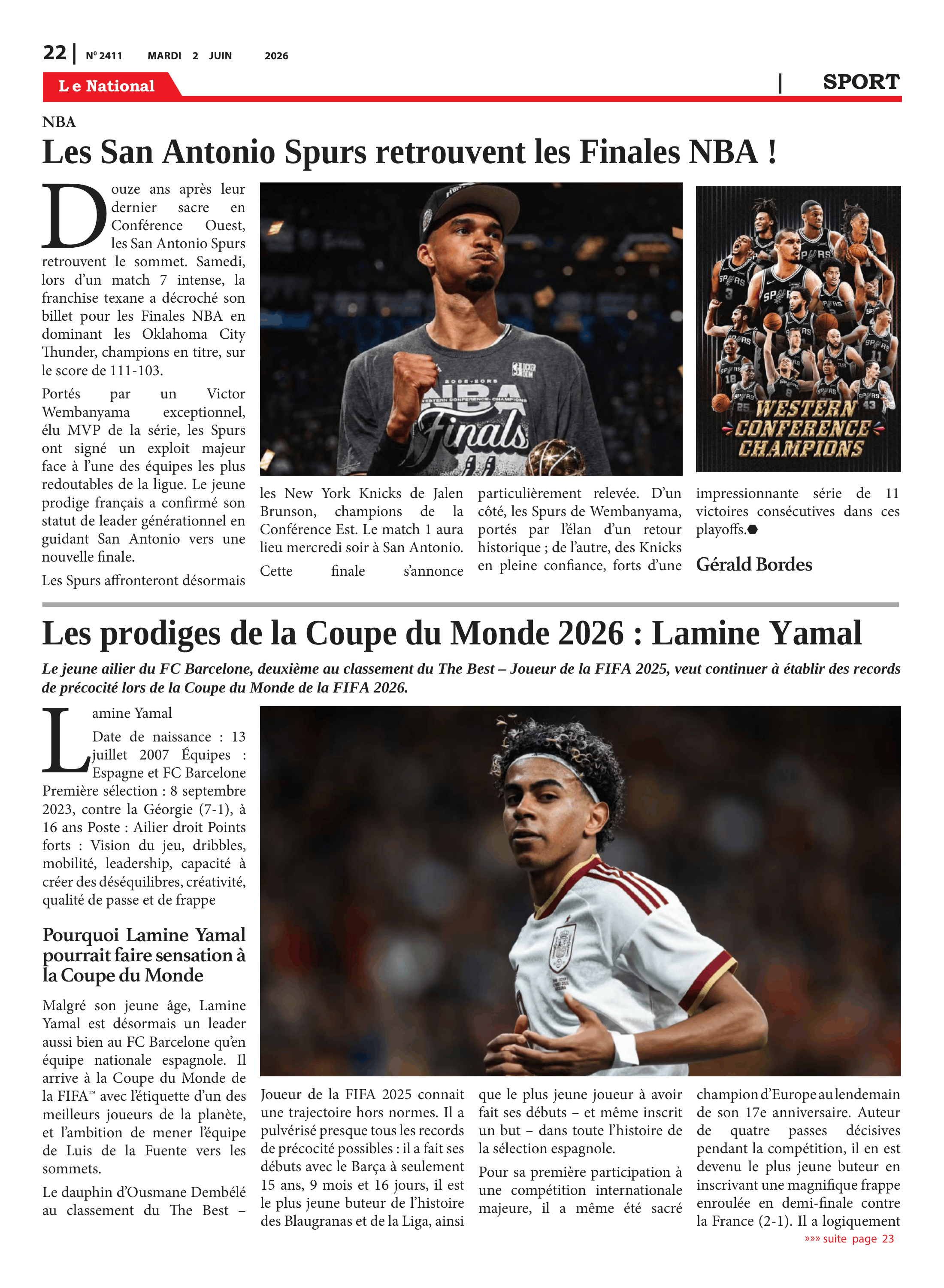 Page 22 de l'édition 2411