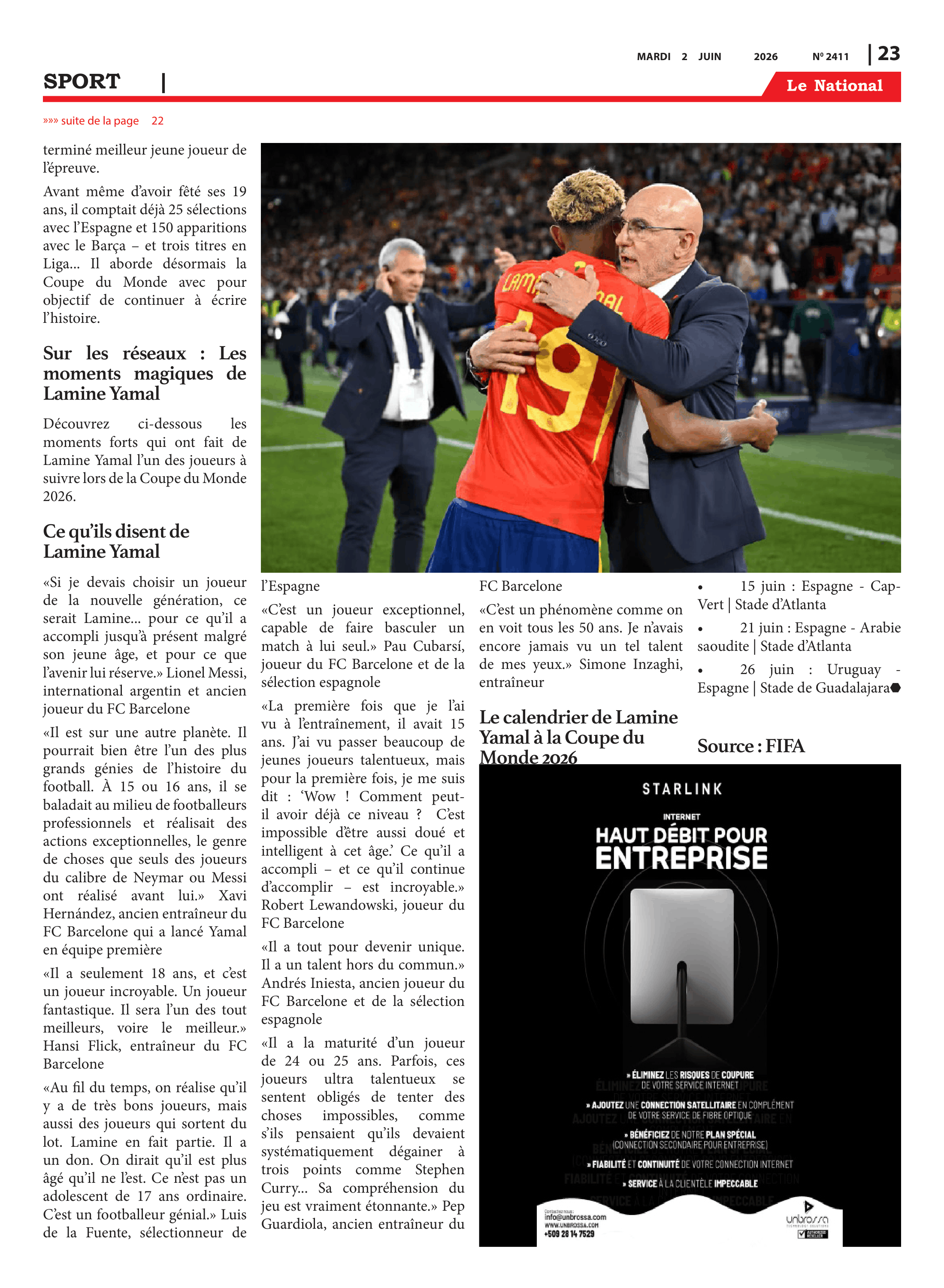 Page 23 de l'édition 2411
