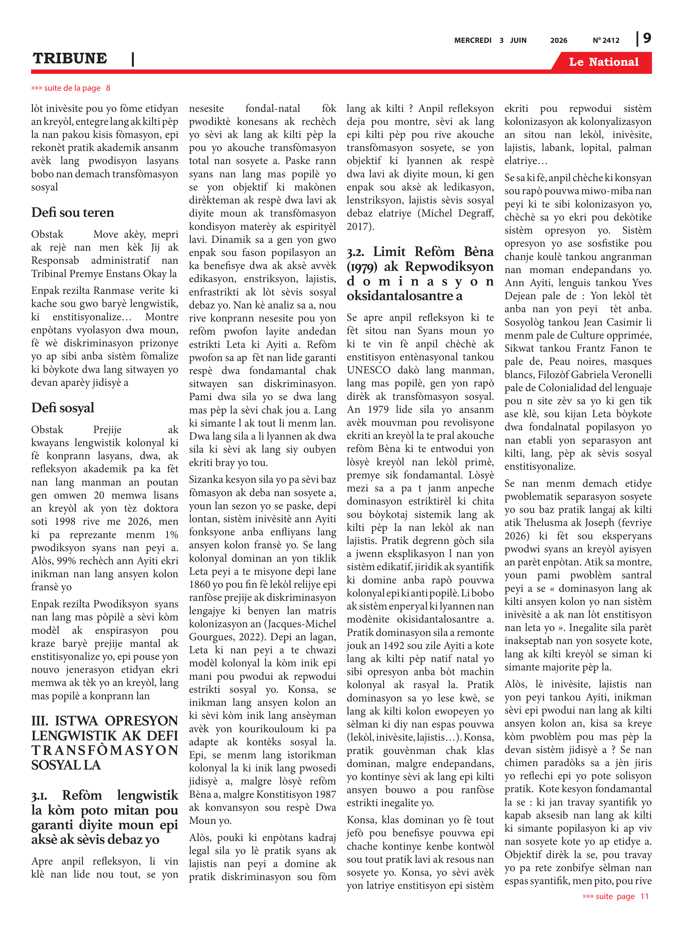 Page 9 de l'édition 2412