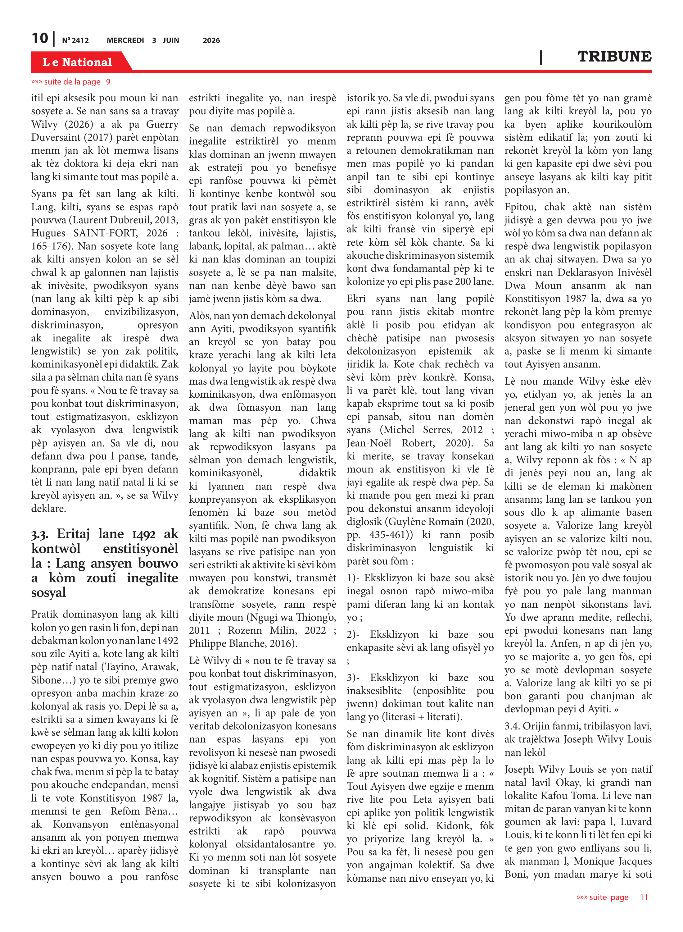 Page 10 de l'édition 2412