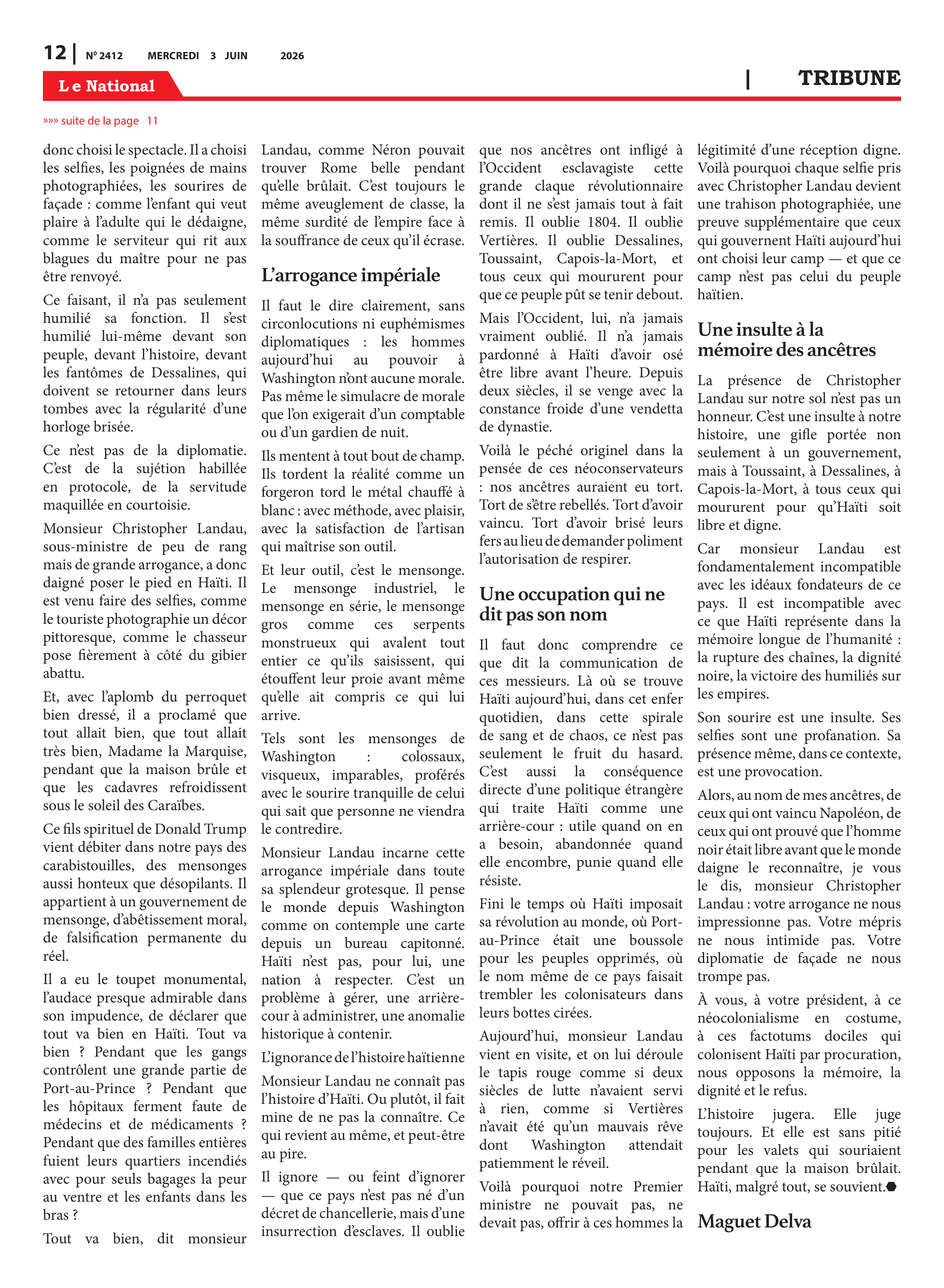 Page 12 de l'édition 2412
