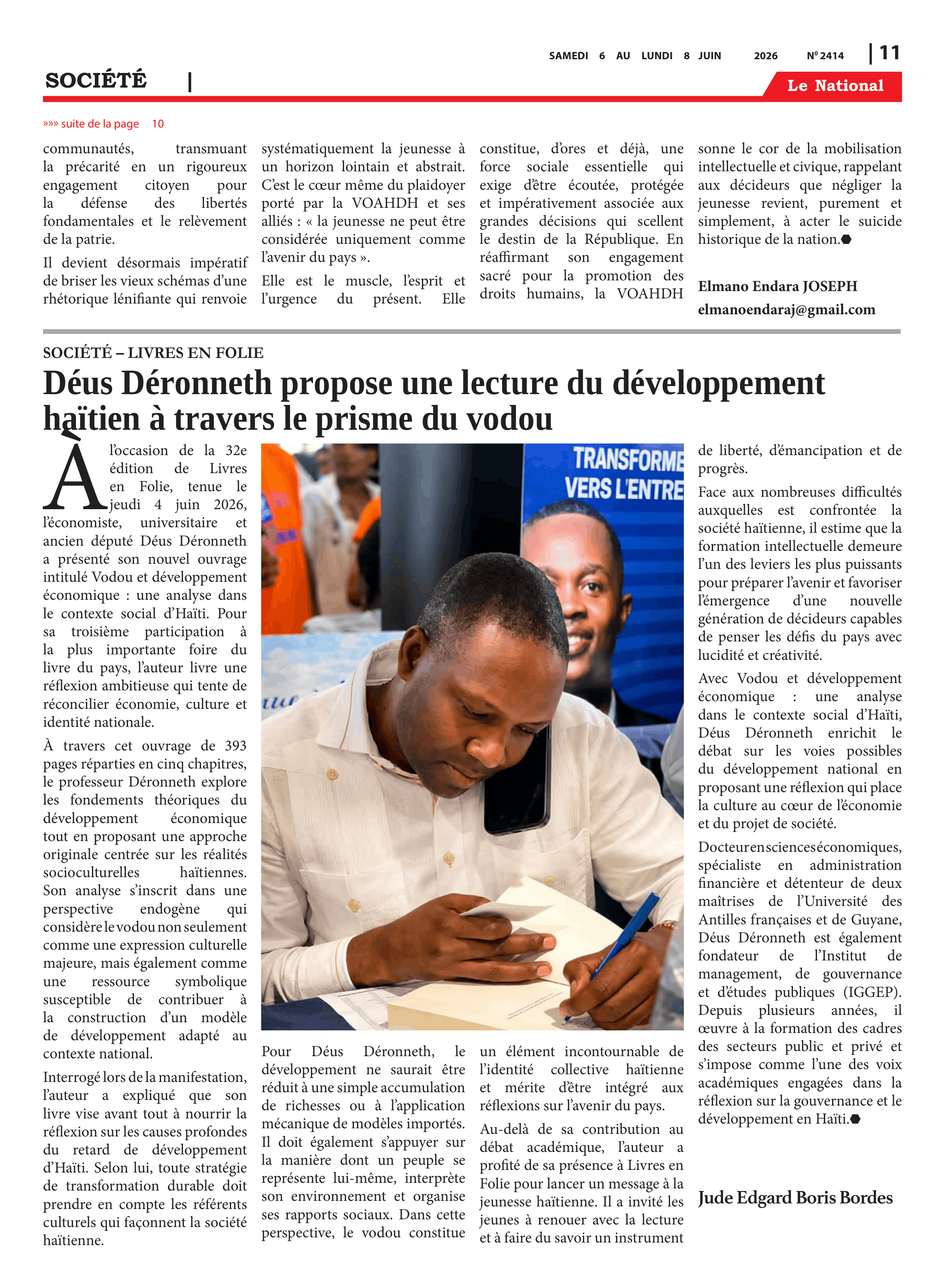 Page 11 de l'édition 2414