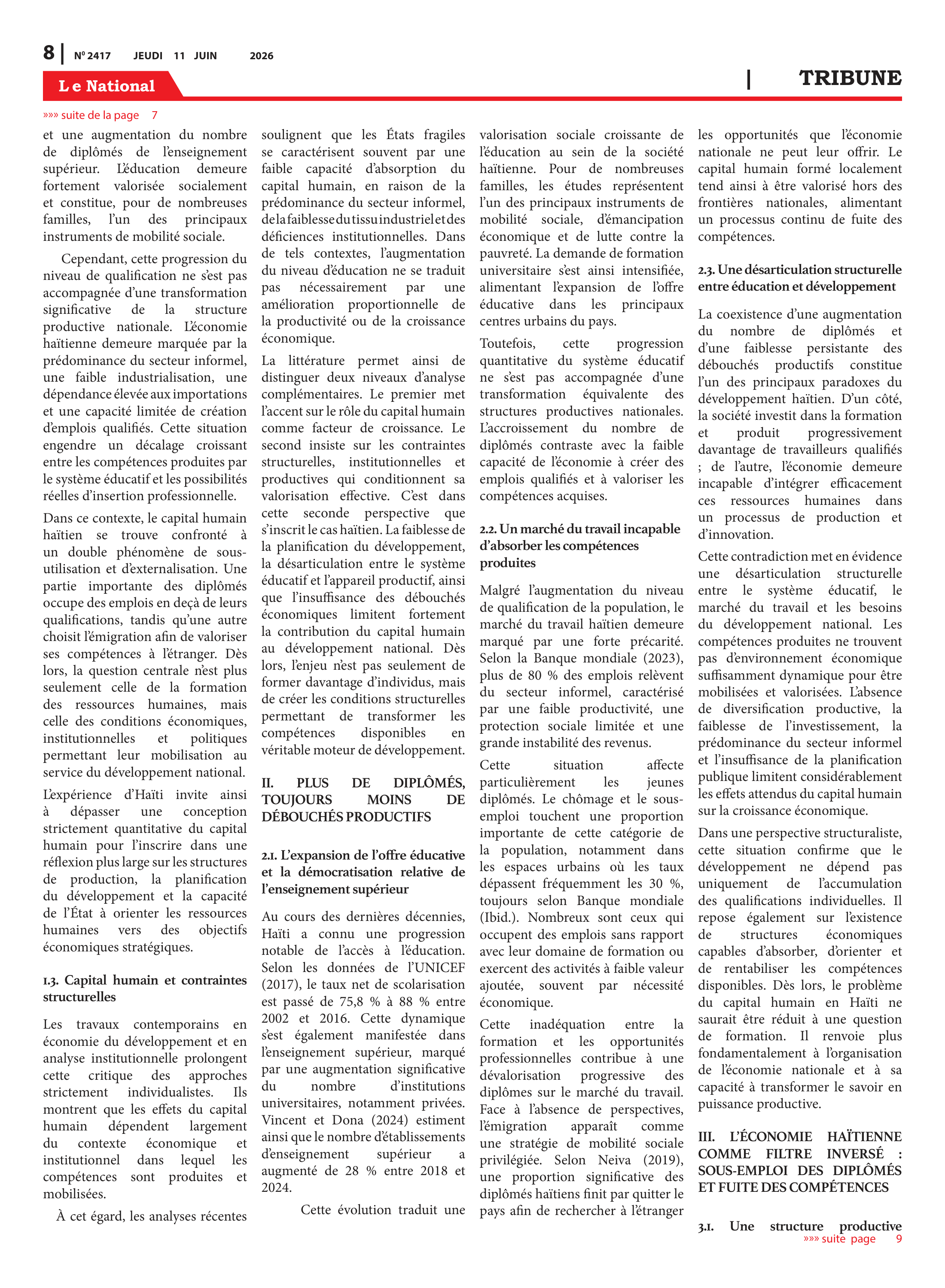 Page 8 de l'édition 2417