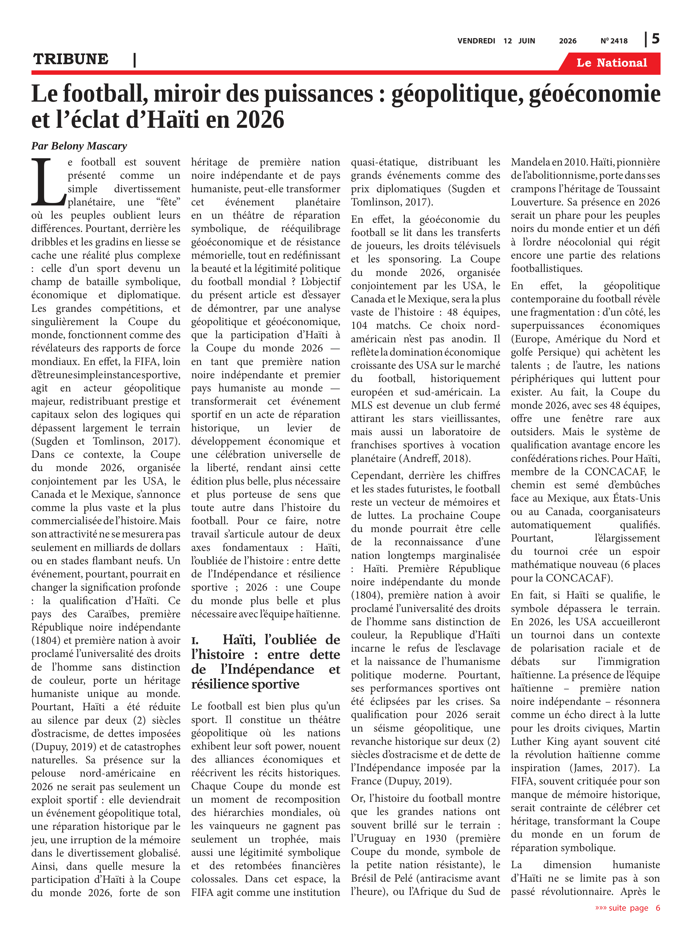 Page 5 de l'édition 2418