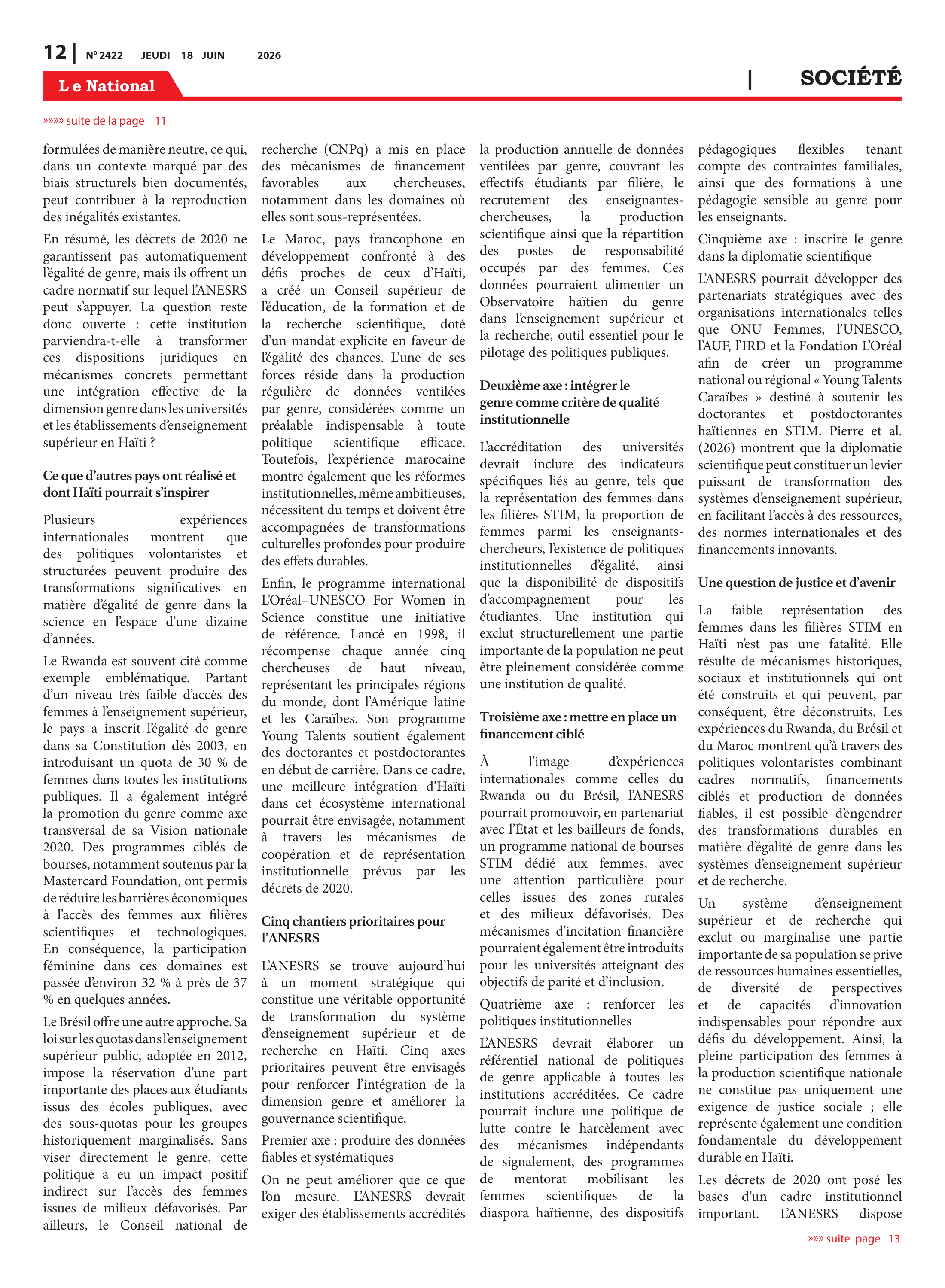 Page 12 de l'édition 2422