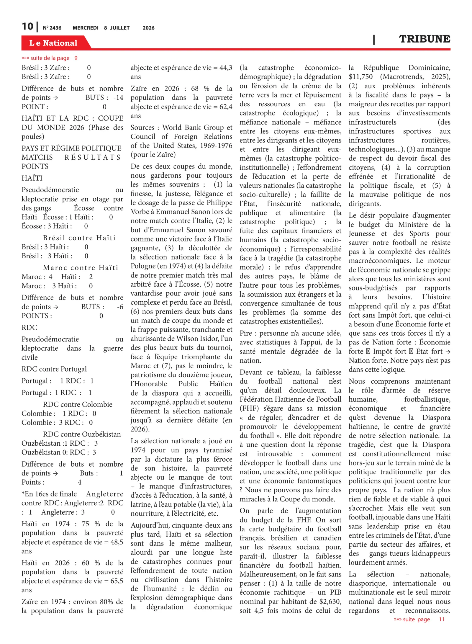 Page 10 de l'édition 2436