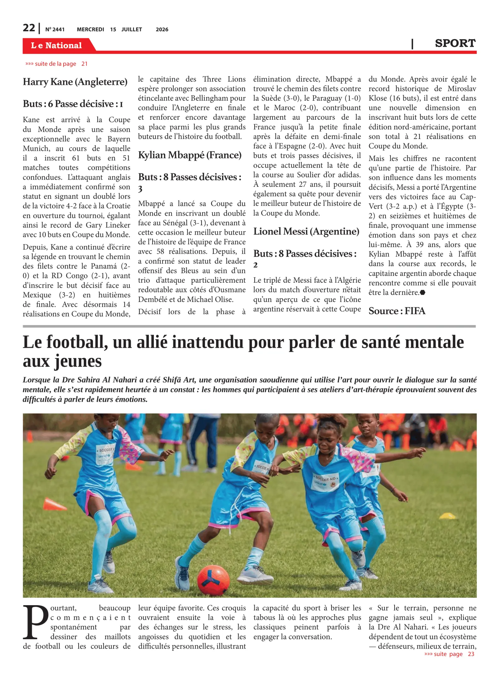 Page 22 de l'édition 2441
