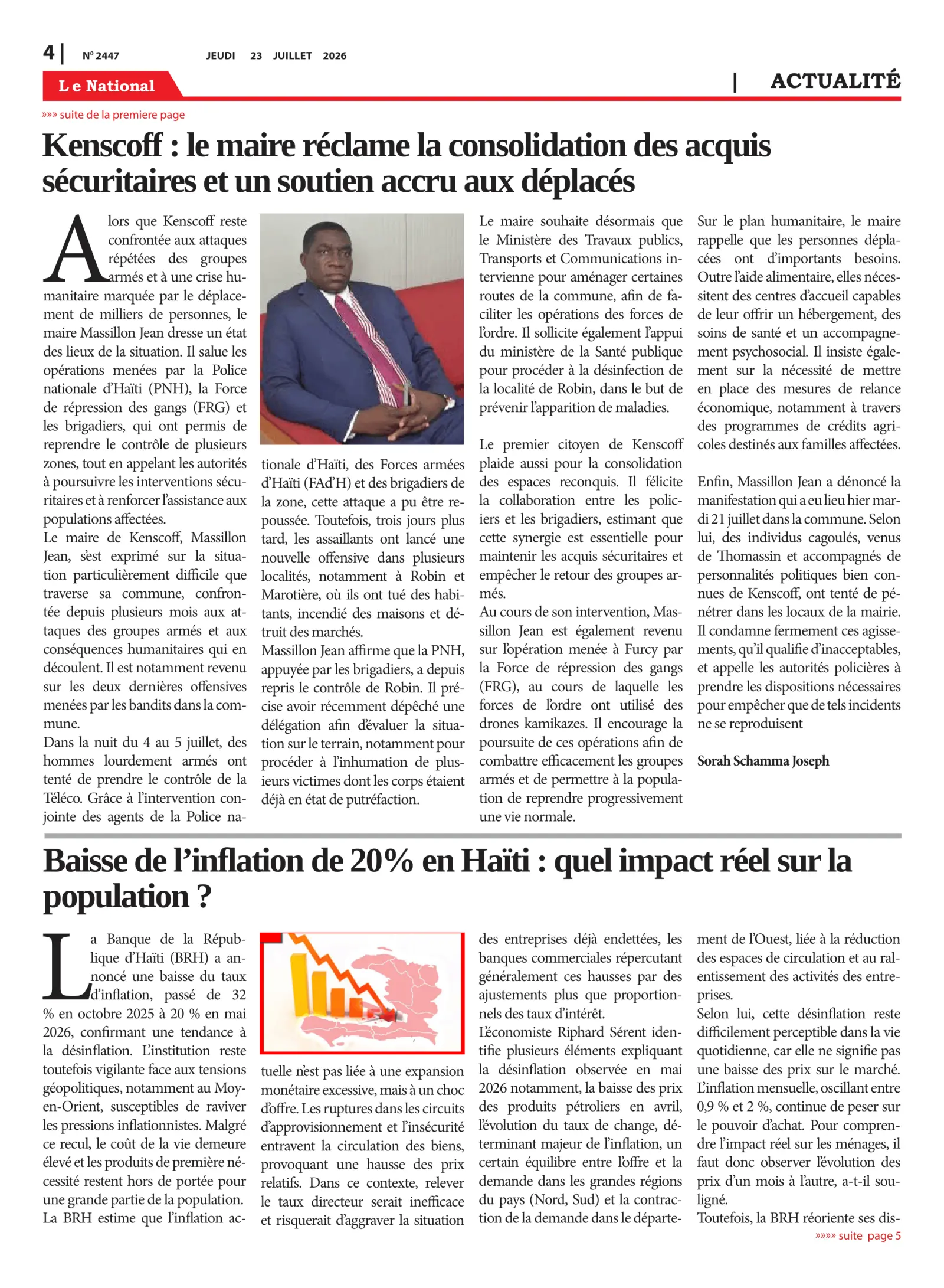 Page 4 de l'édition 2447