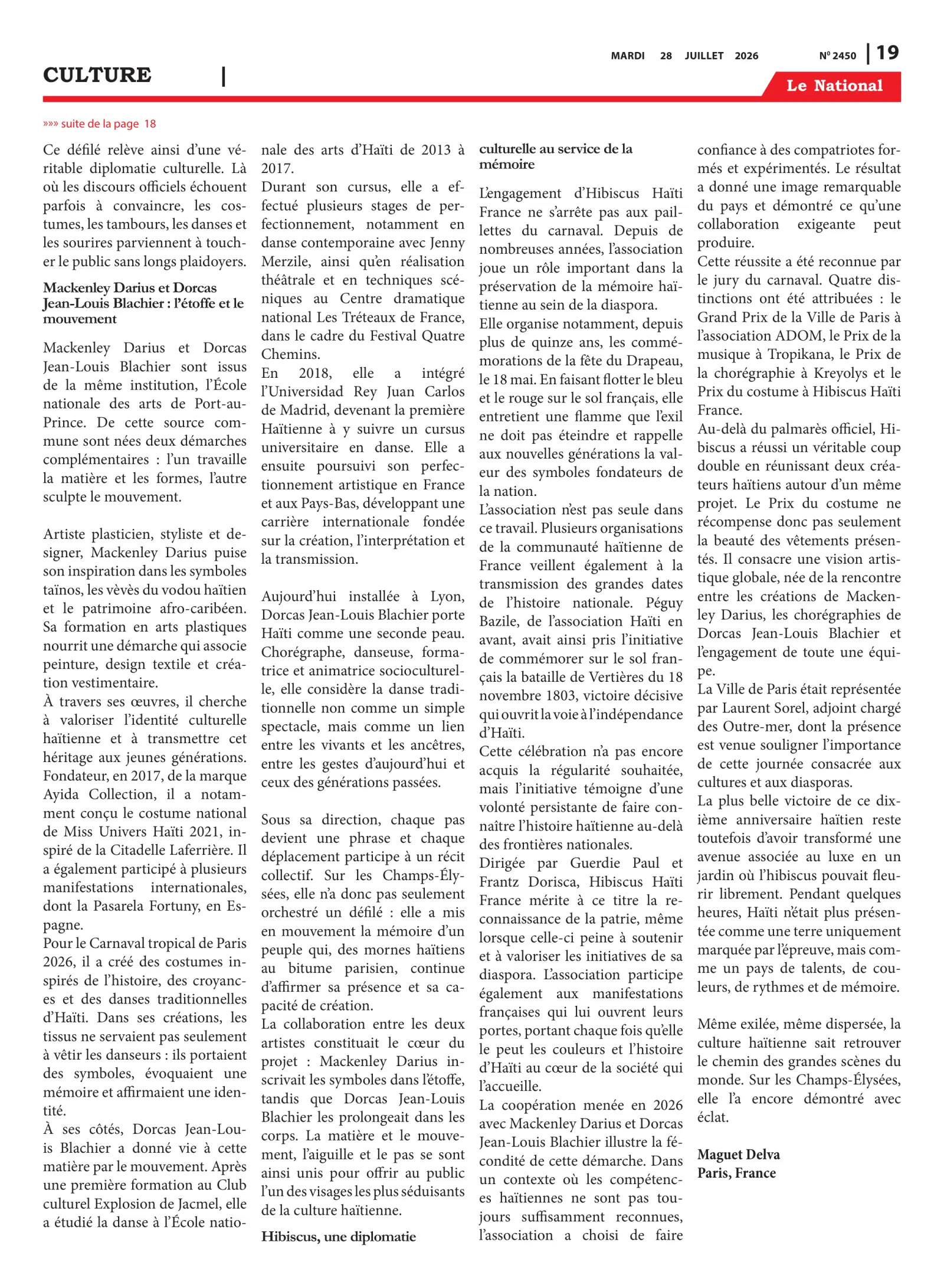 Page 19 de l'édition 2450