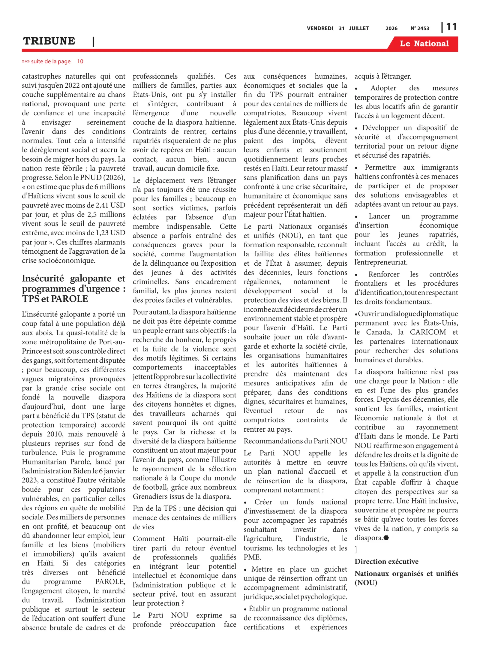 Page 11 de l'édition 2453