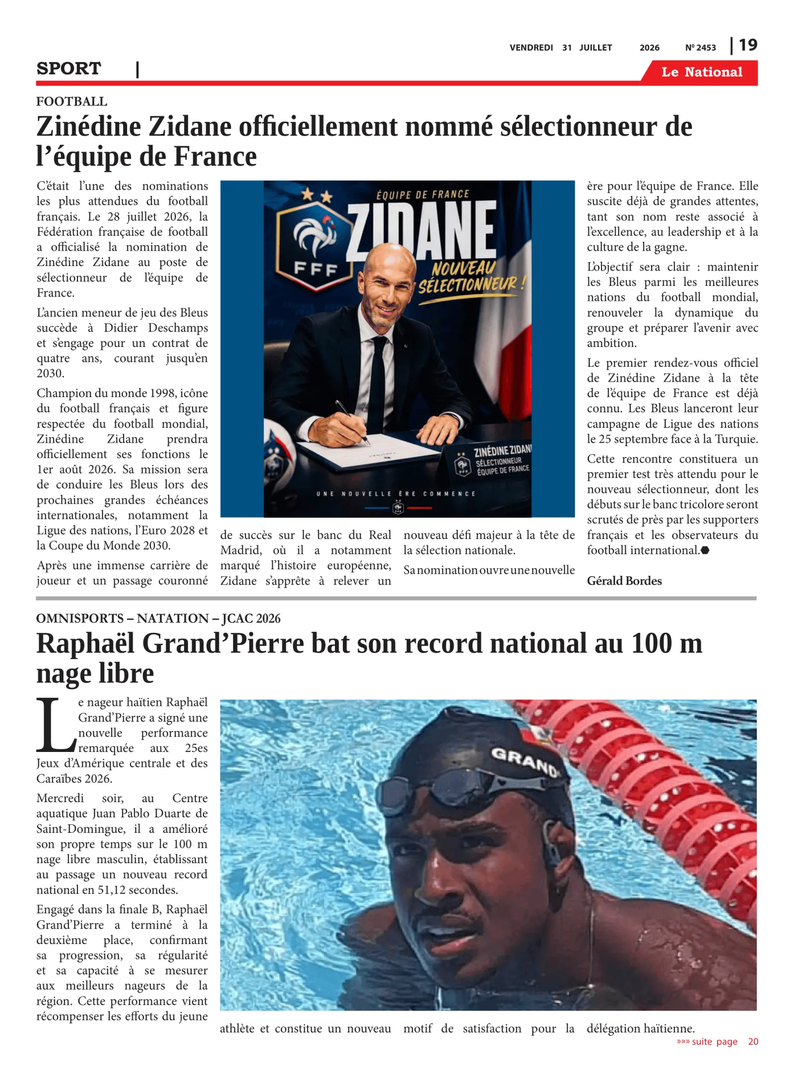 Page 19 de l'édition 2453