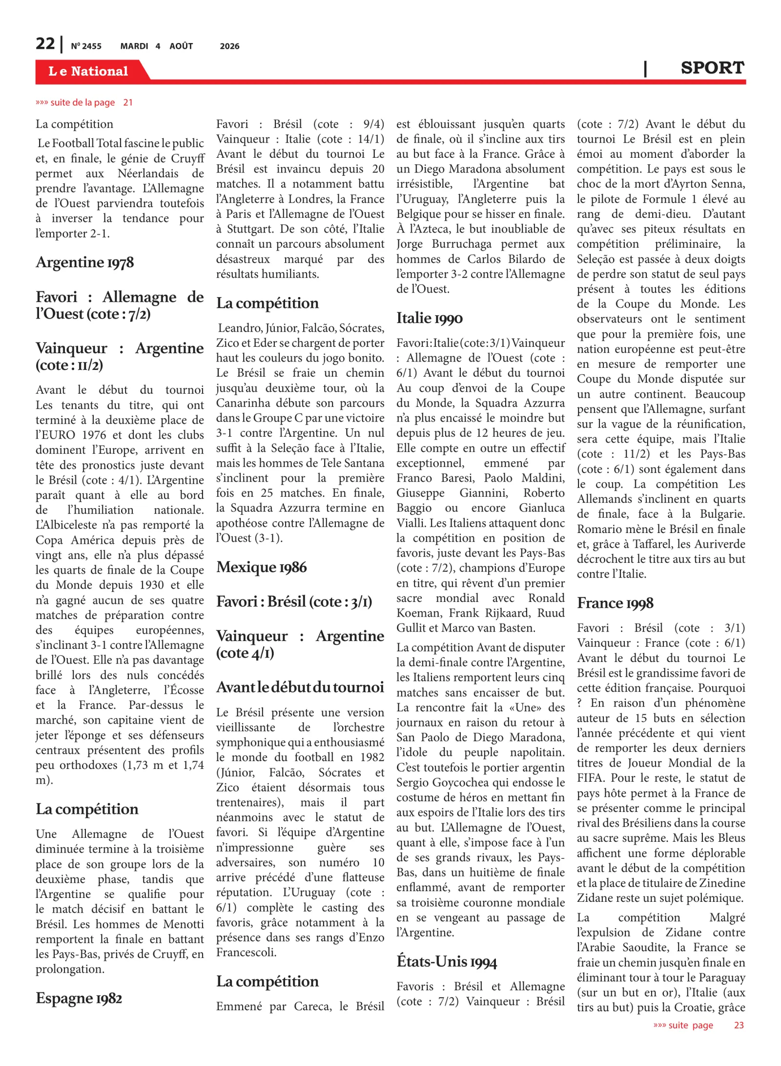 Page 22 de l'édition 2455