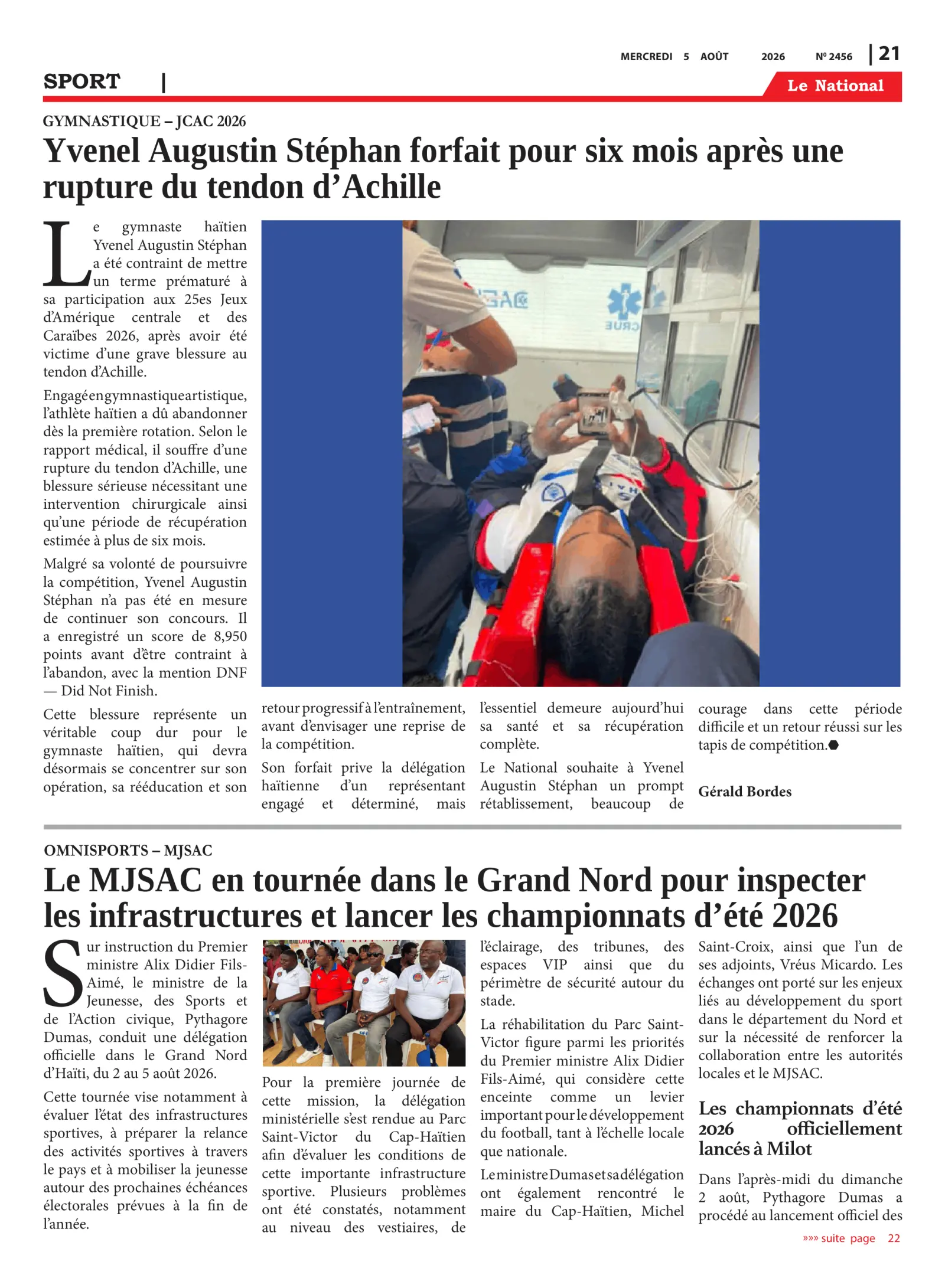 Page 21 de l'édition 2456