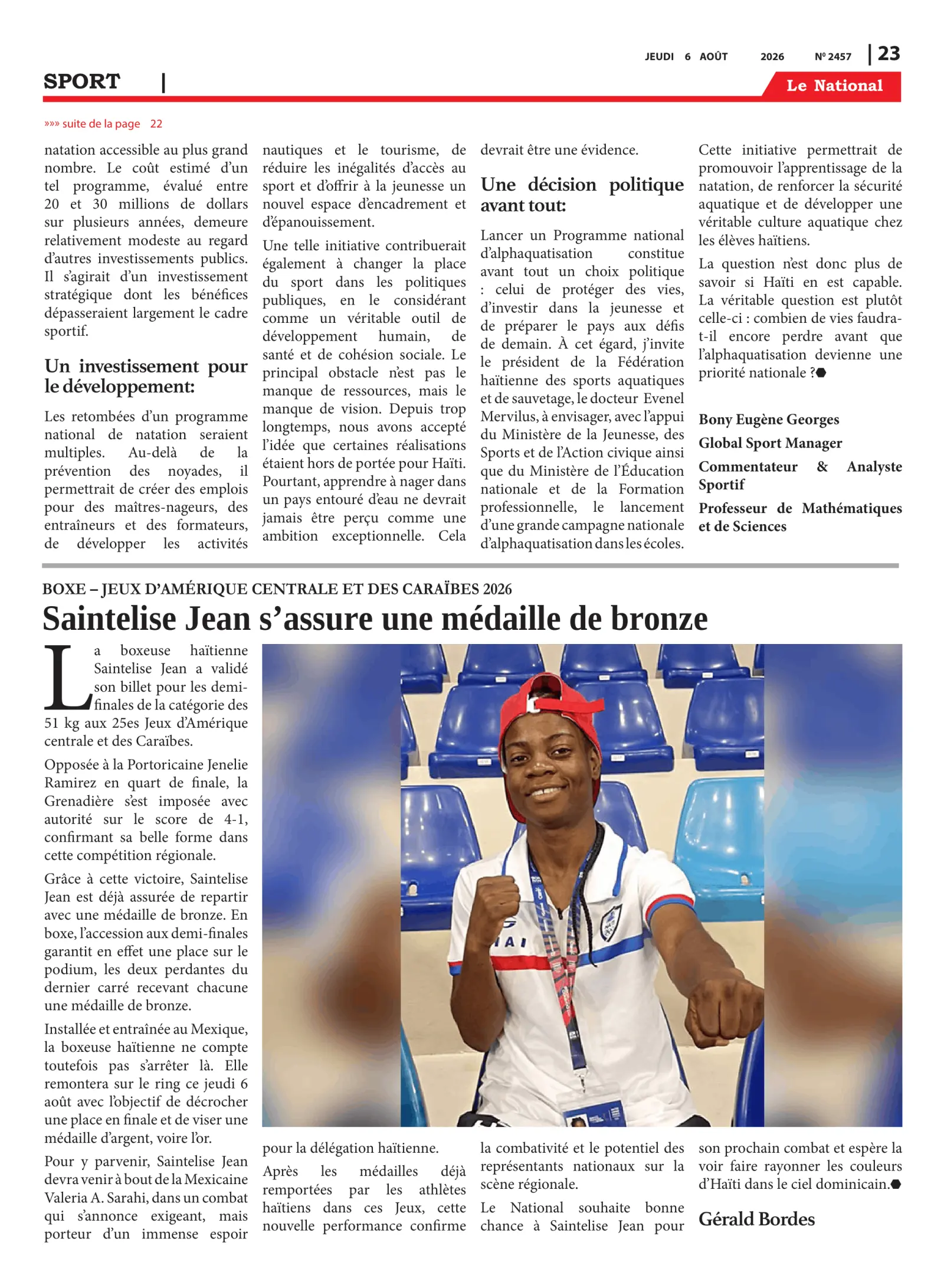 Page 22 de l'édition 2457