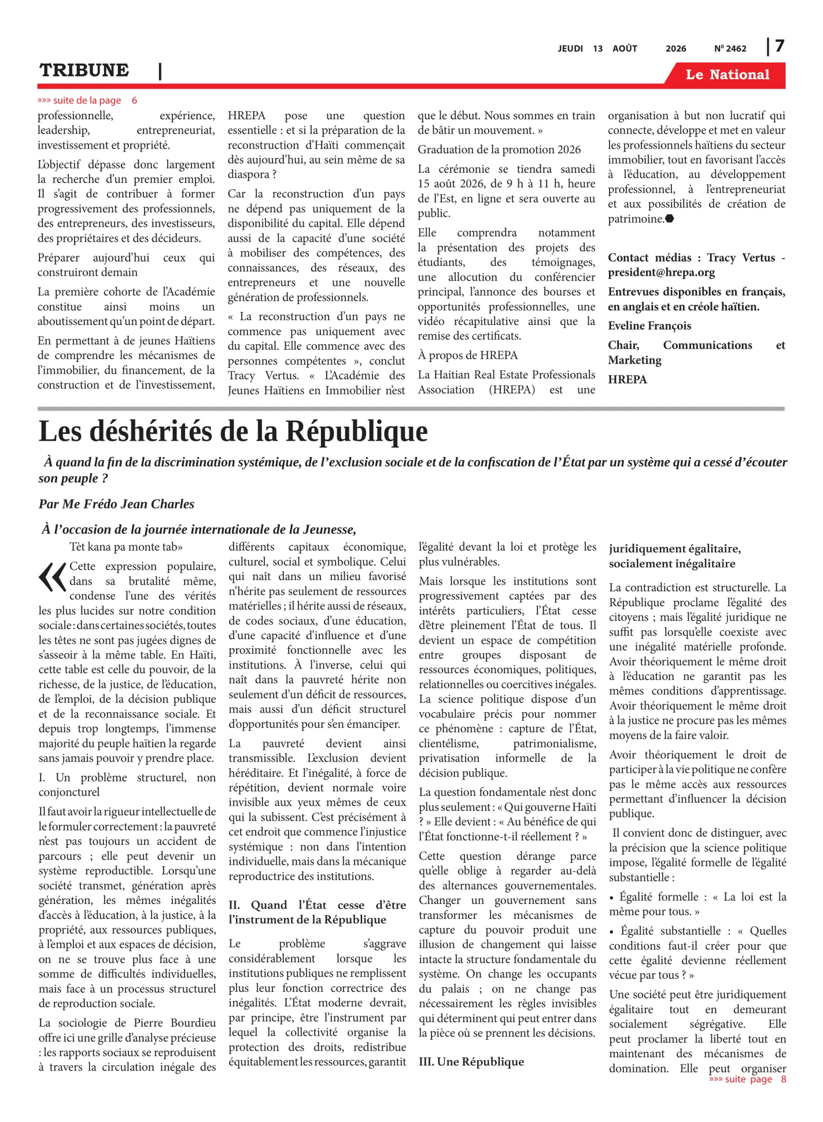 Page 7 de l'édition 2462