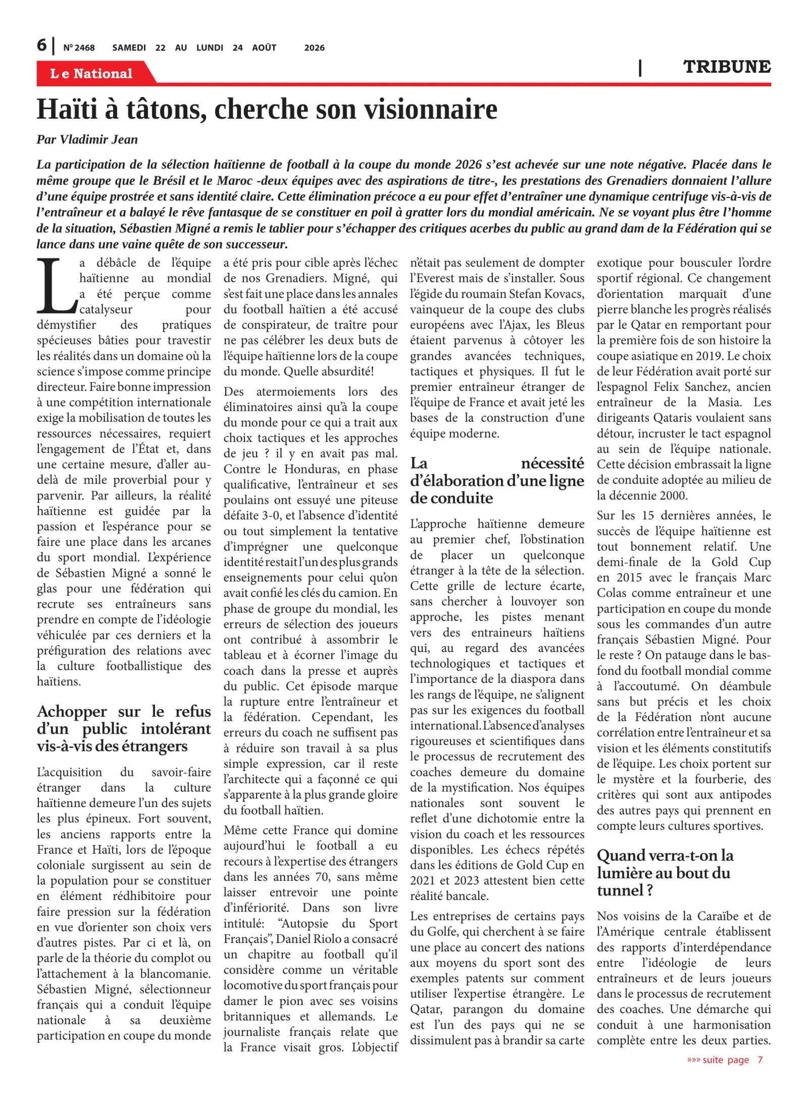 Page 6 de l'édition 2468