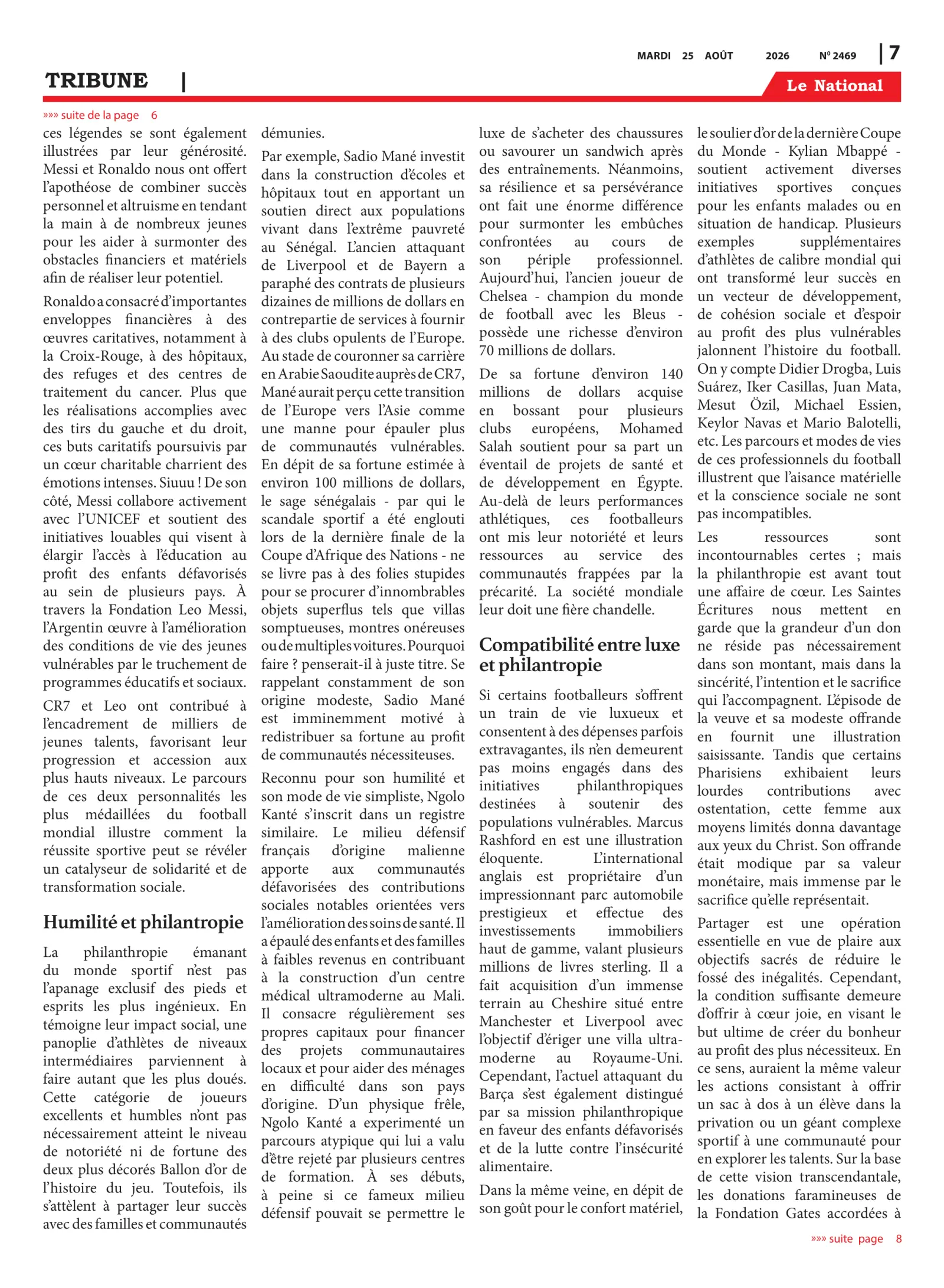 Page 7 de l'édition 2469