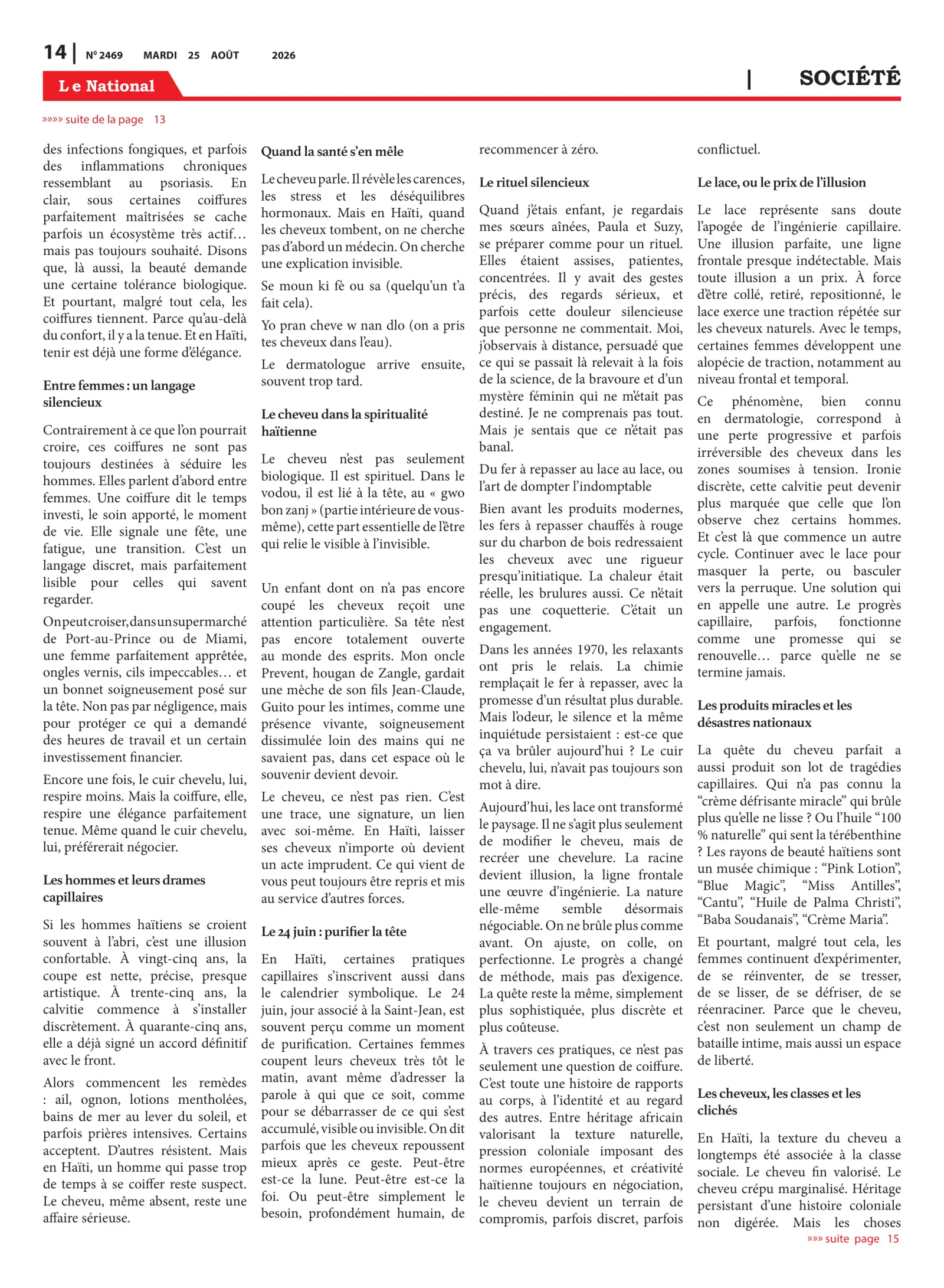 Page 14 de l'édition 2469