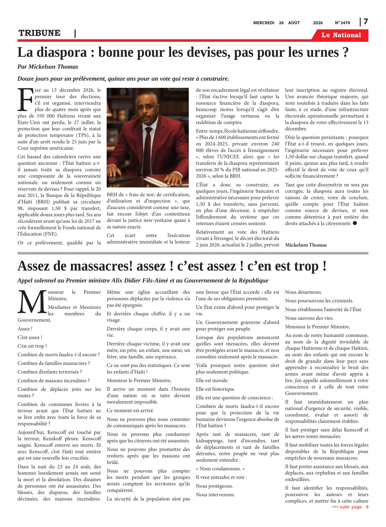 Page 7 de l'édition 2470