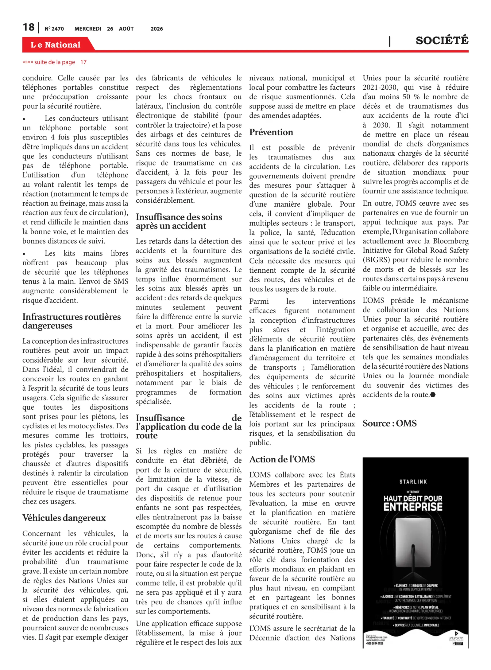 Page 18 de l'édition 2470