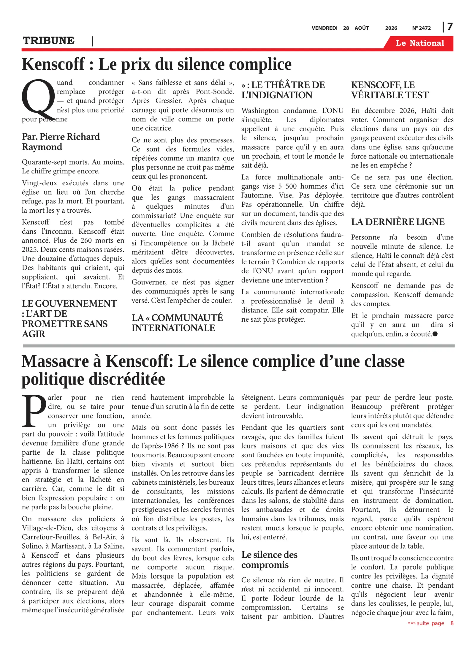 Page 7 de l'édition 2472