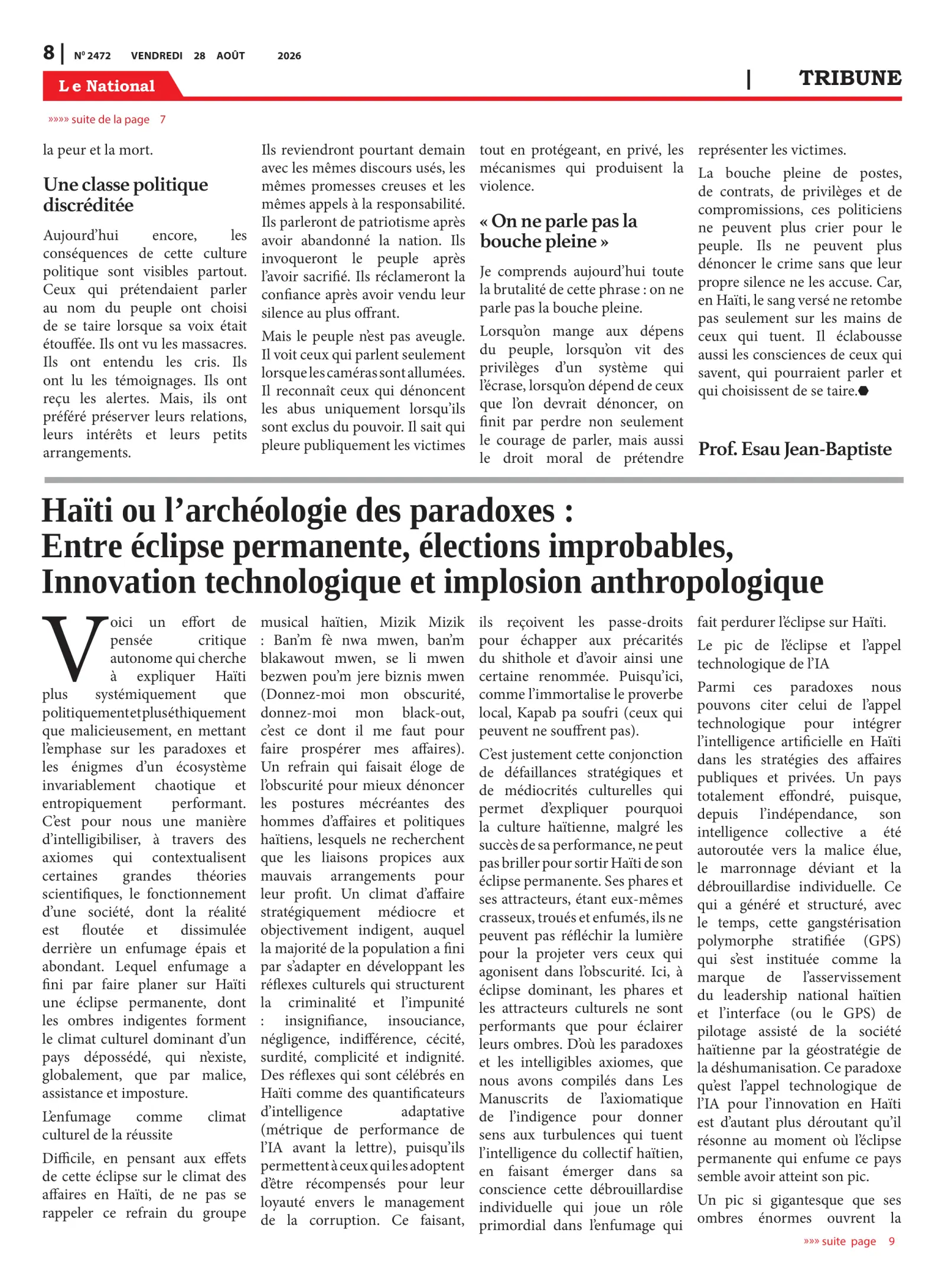 Page 8 de l'édition 2472