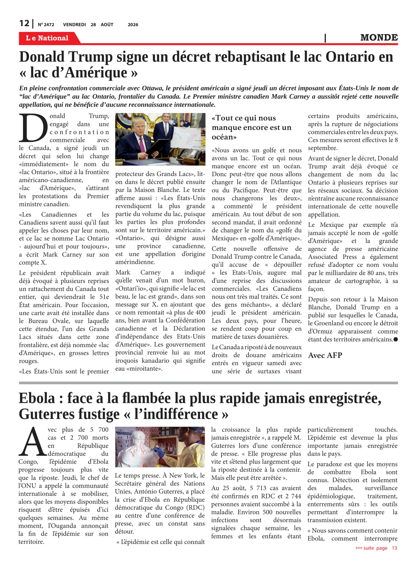 Page 12 de l'édition 2472