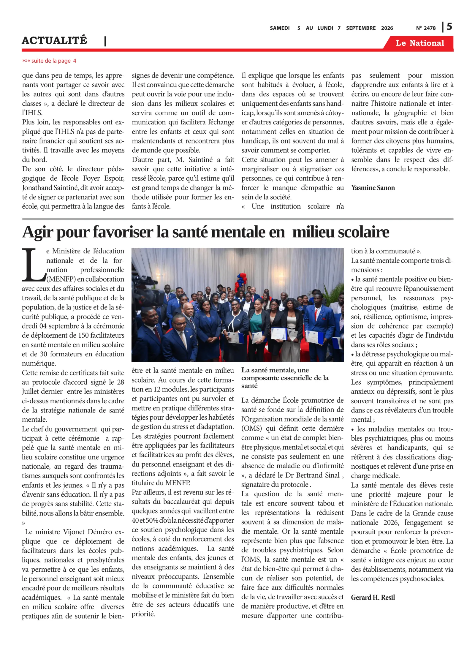 Page 5 de l'édition 2478