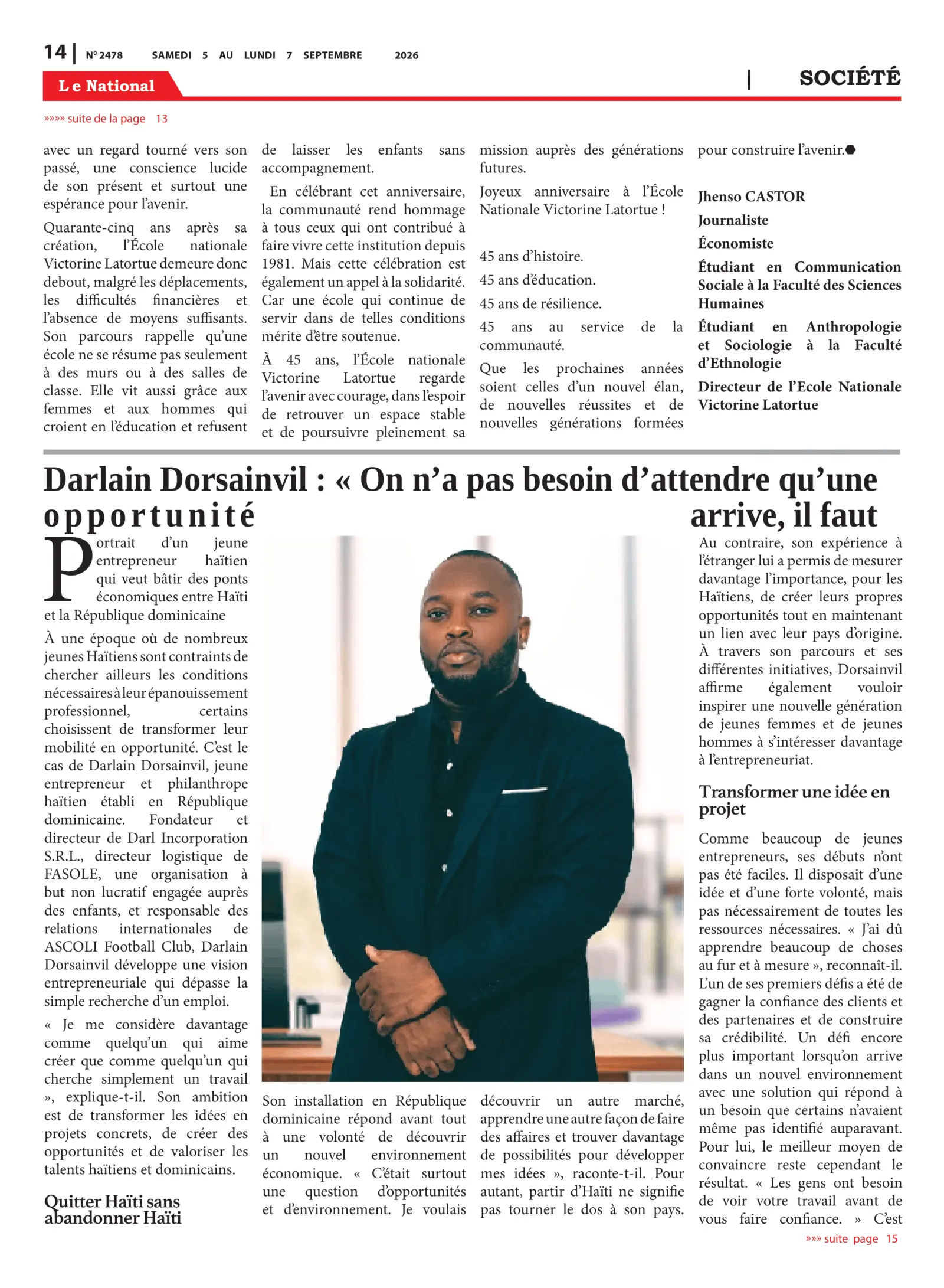 Page 14 de l'édition 2478