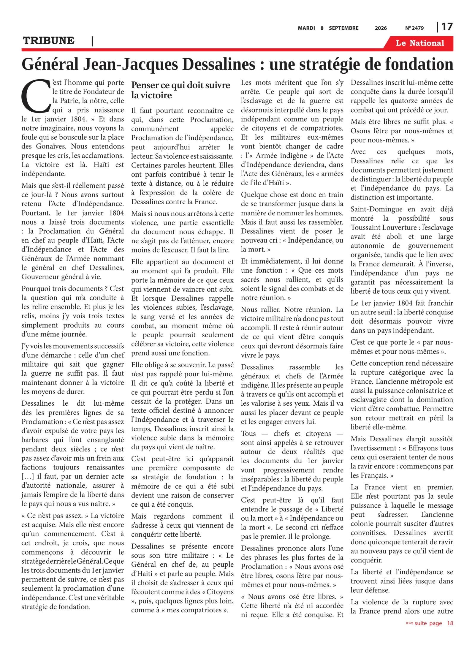 Page 17 de l'édition 2479