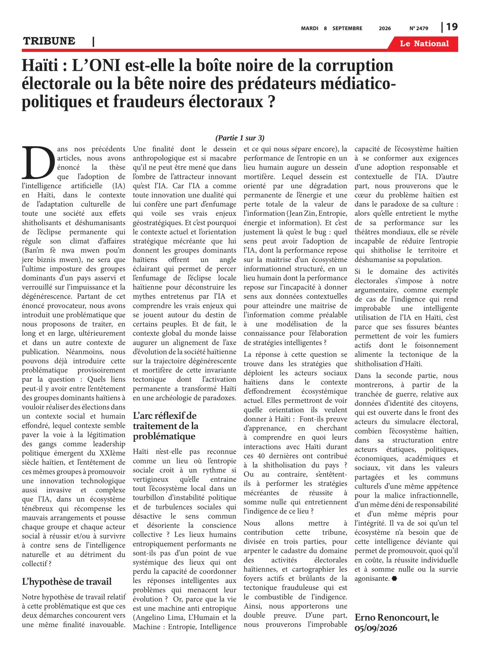Page 19 de l'édition 2479