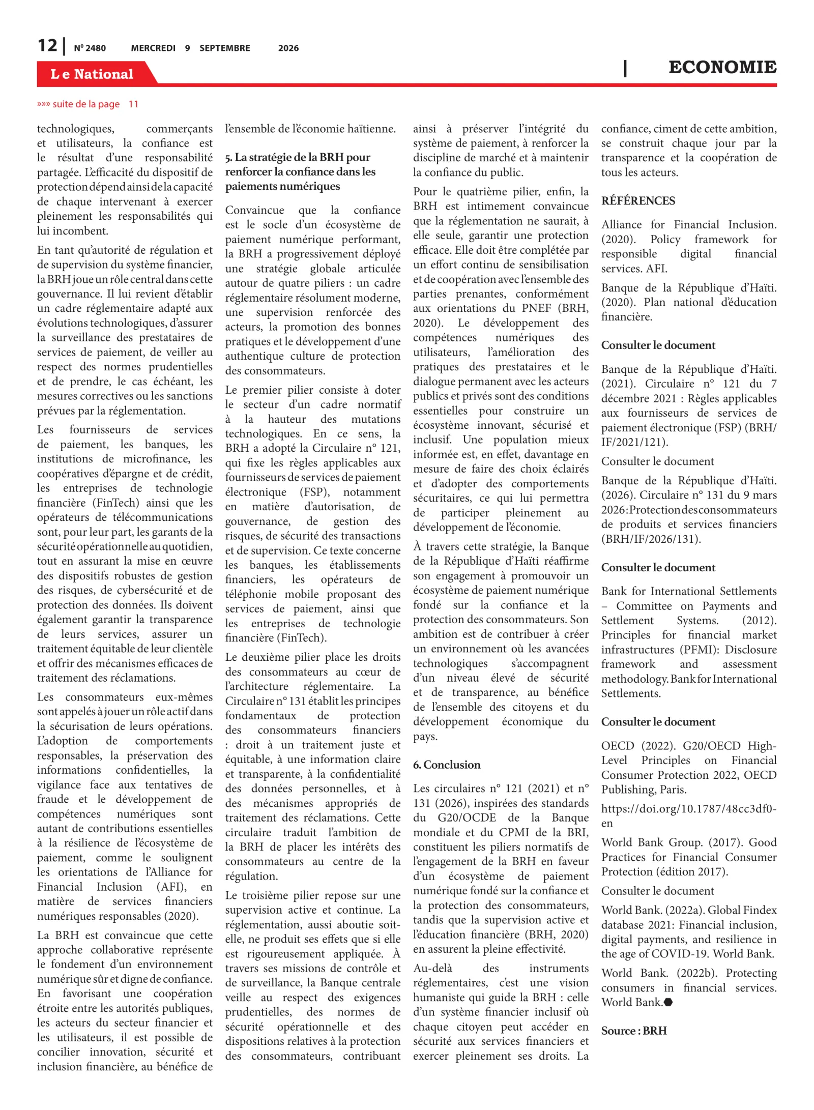 Page 12 de l'édition 2480