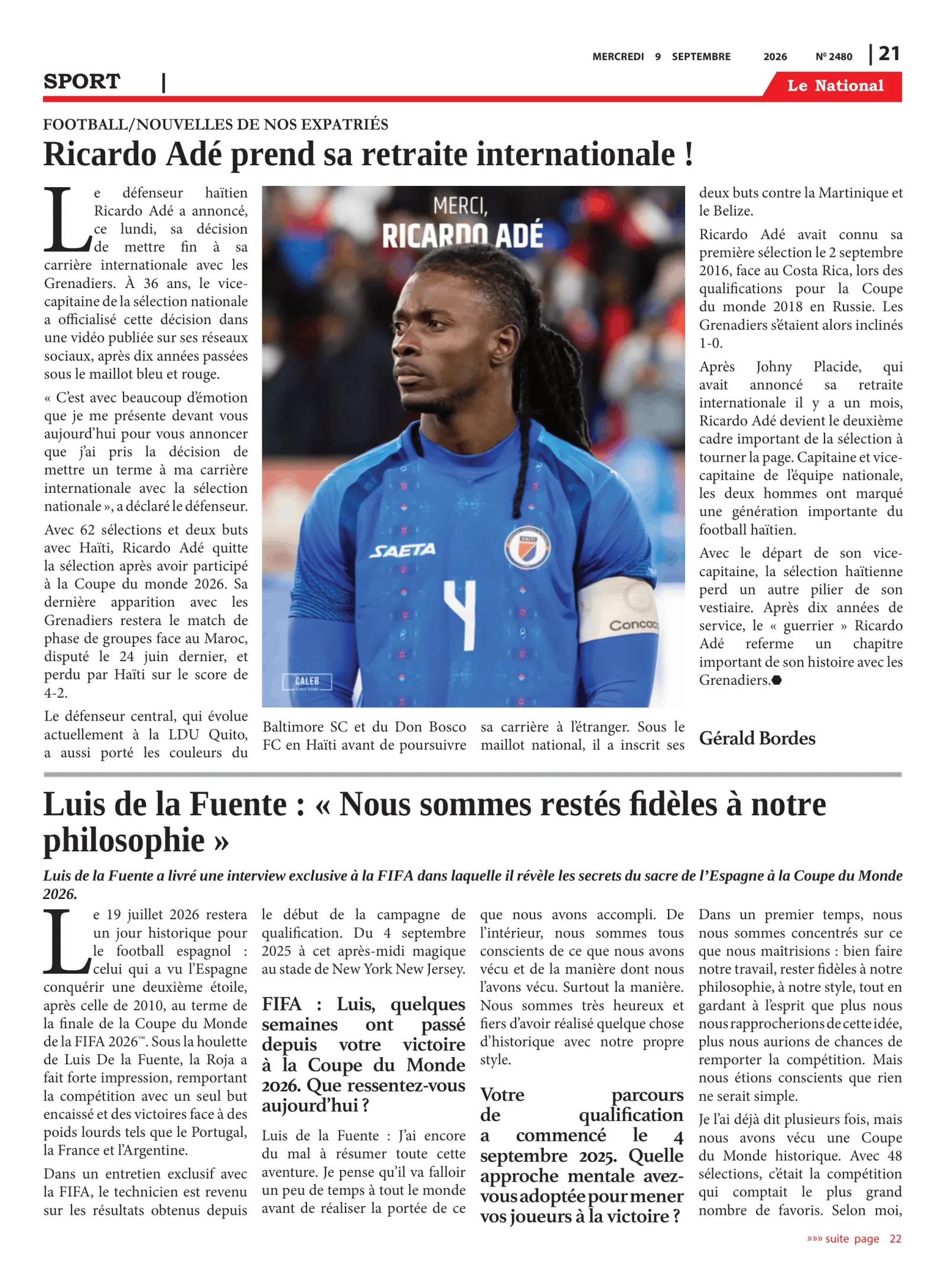 Page 21 de l'édition 2480