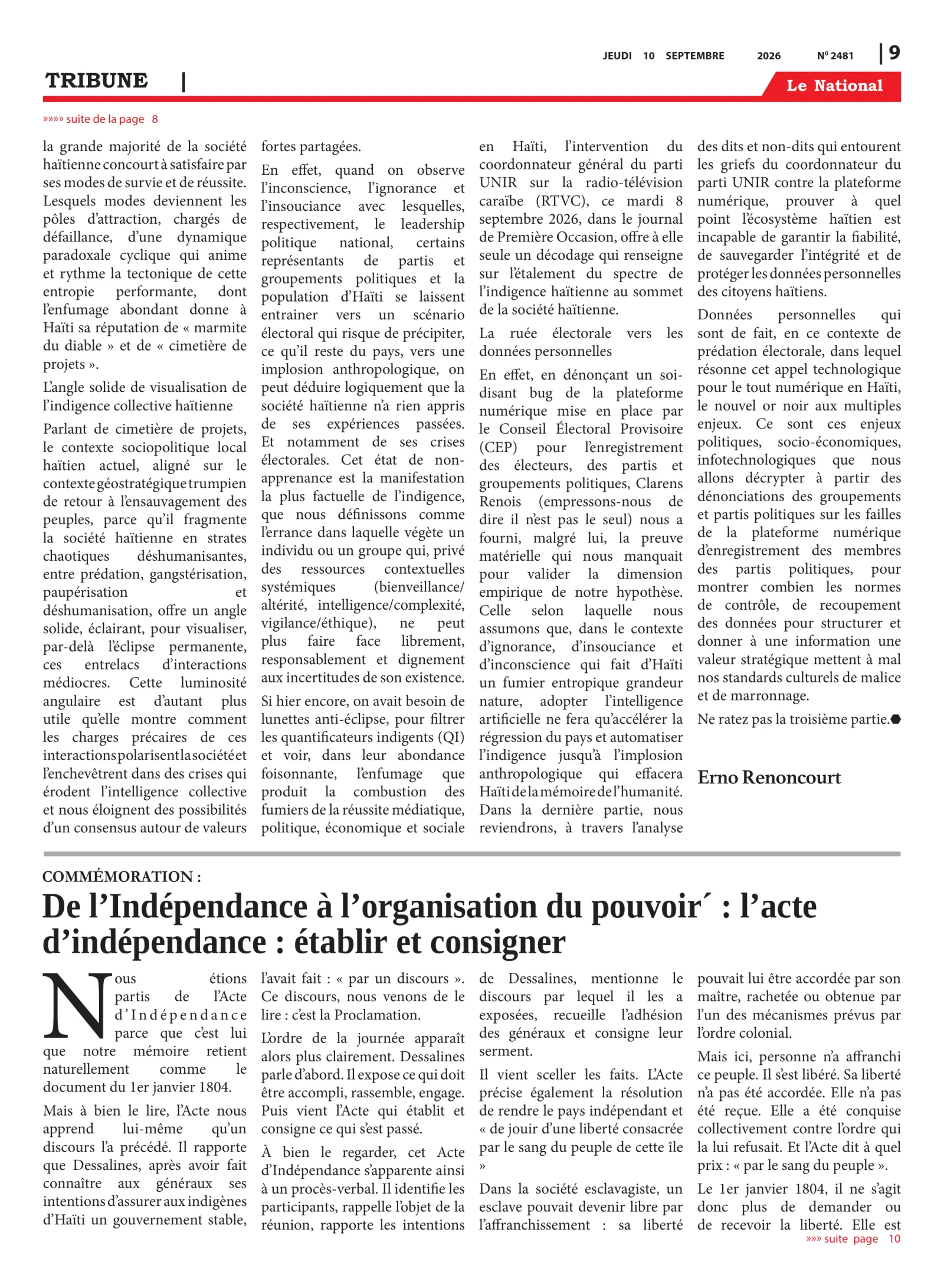 Page 9 de l'édition 2481