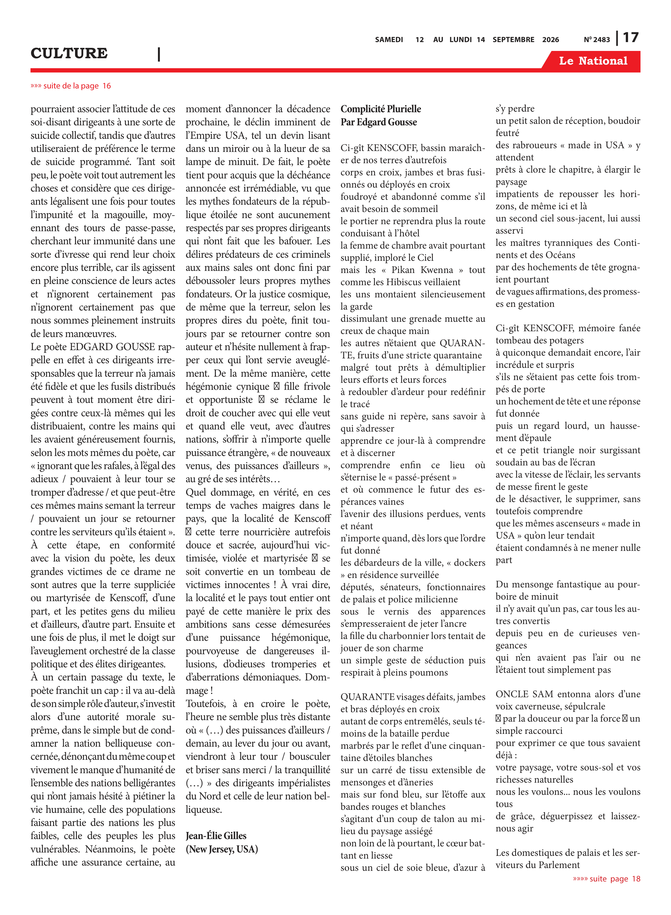 Page 17 de l'édition 2483