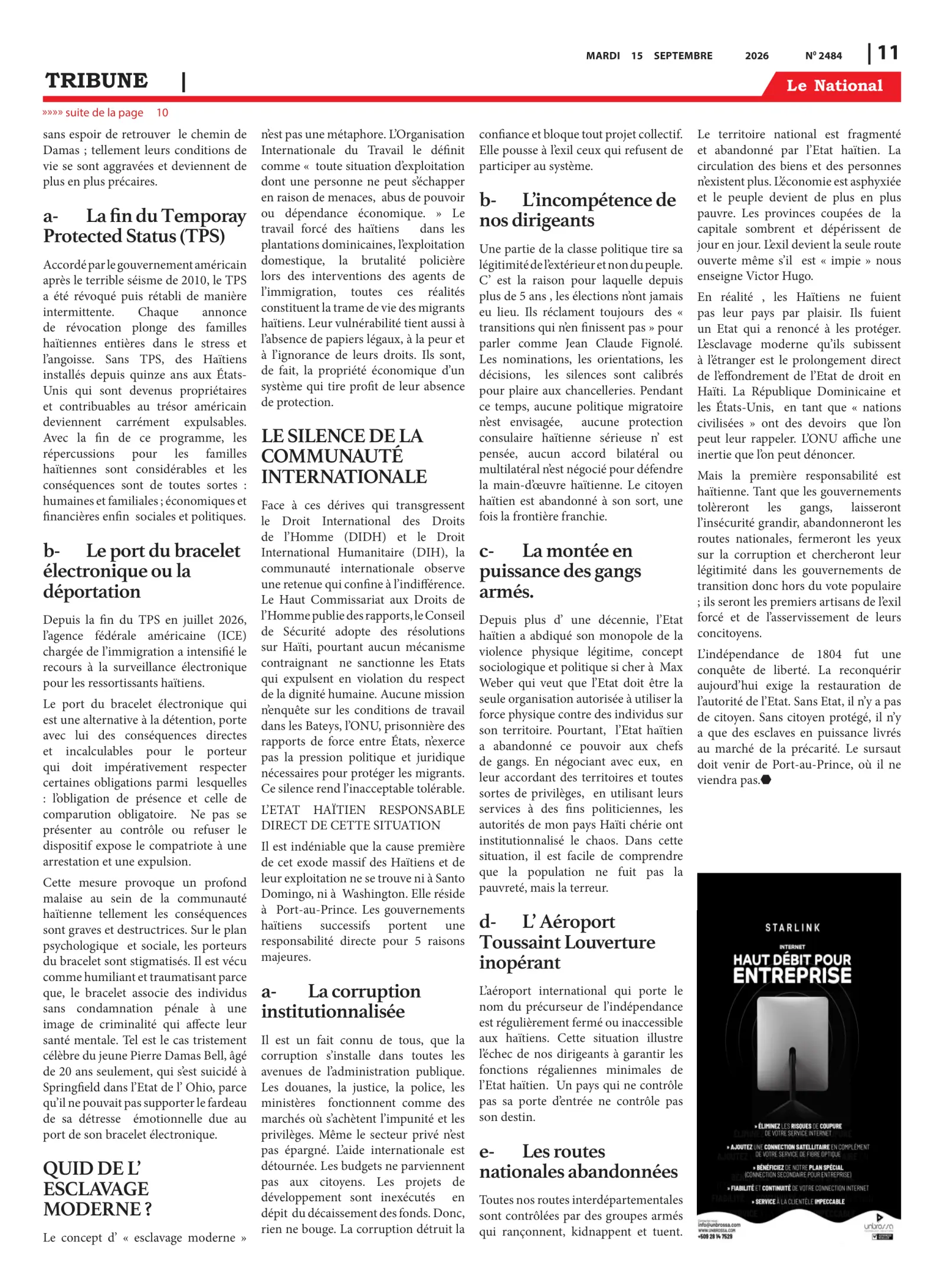 Page 11 de l'édition 2484