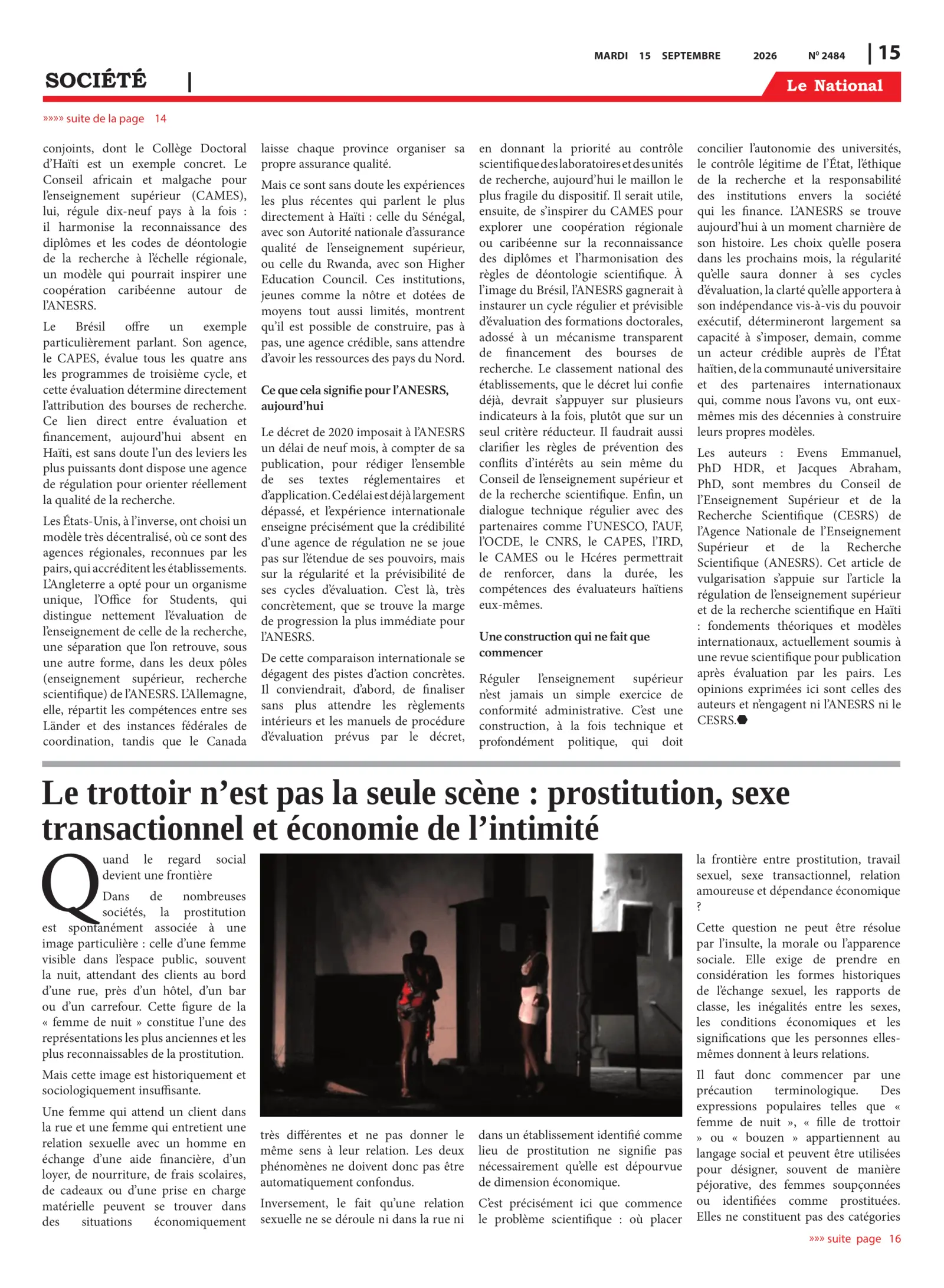 Page 15 de l'édition 2484