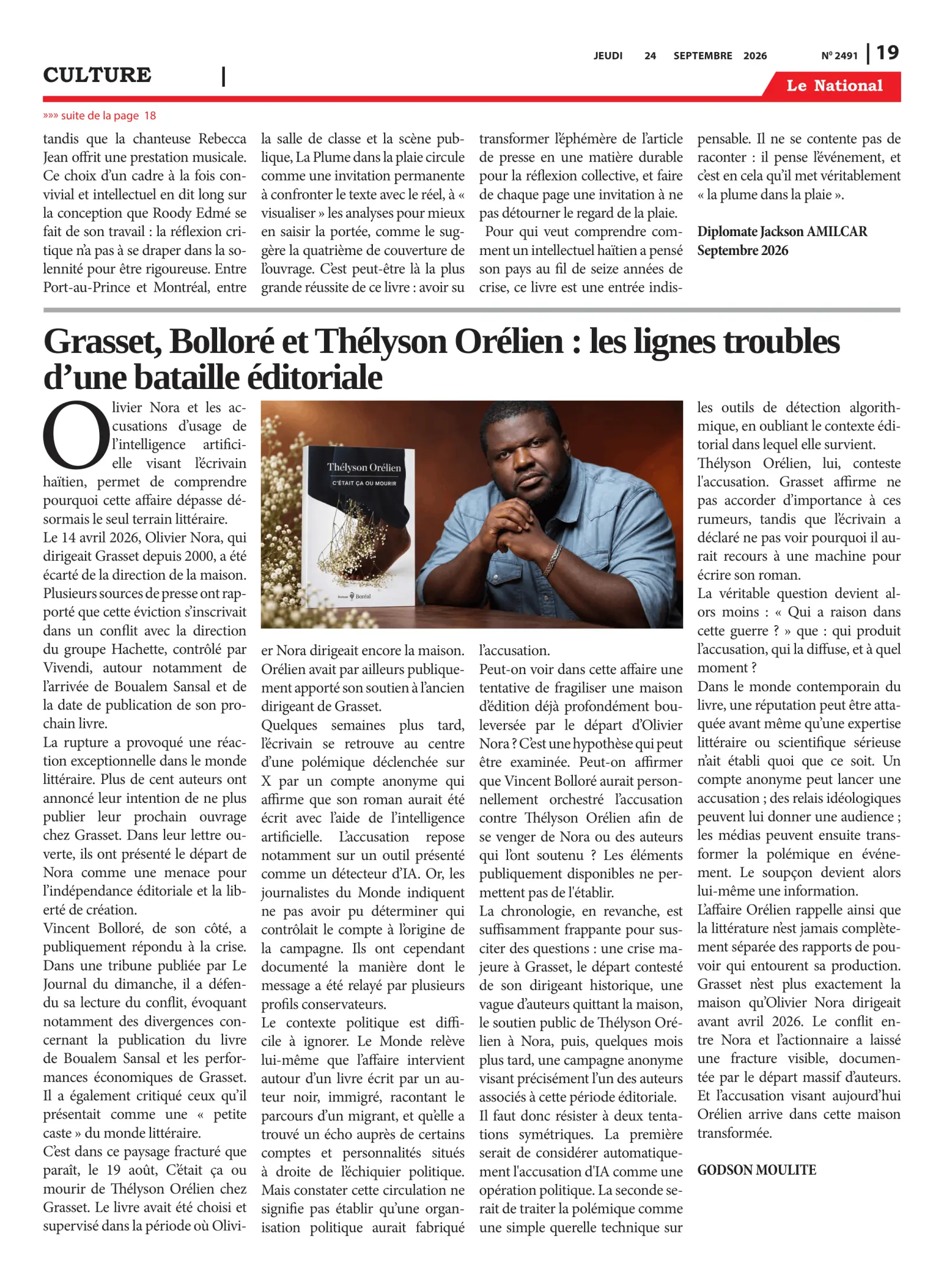 Page 19 de l'édition 2491
