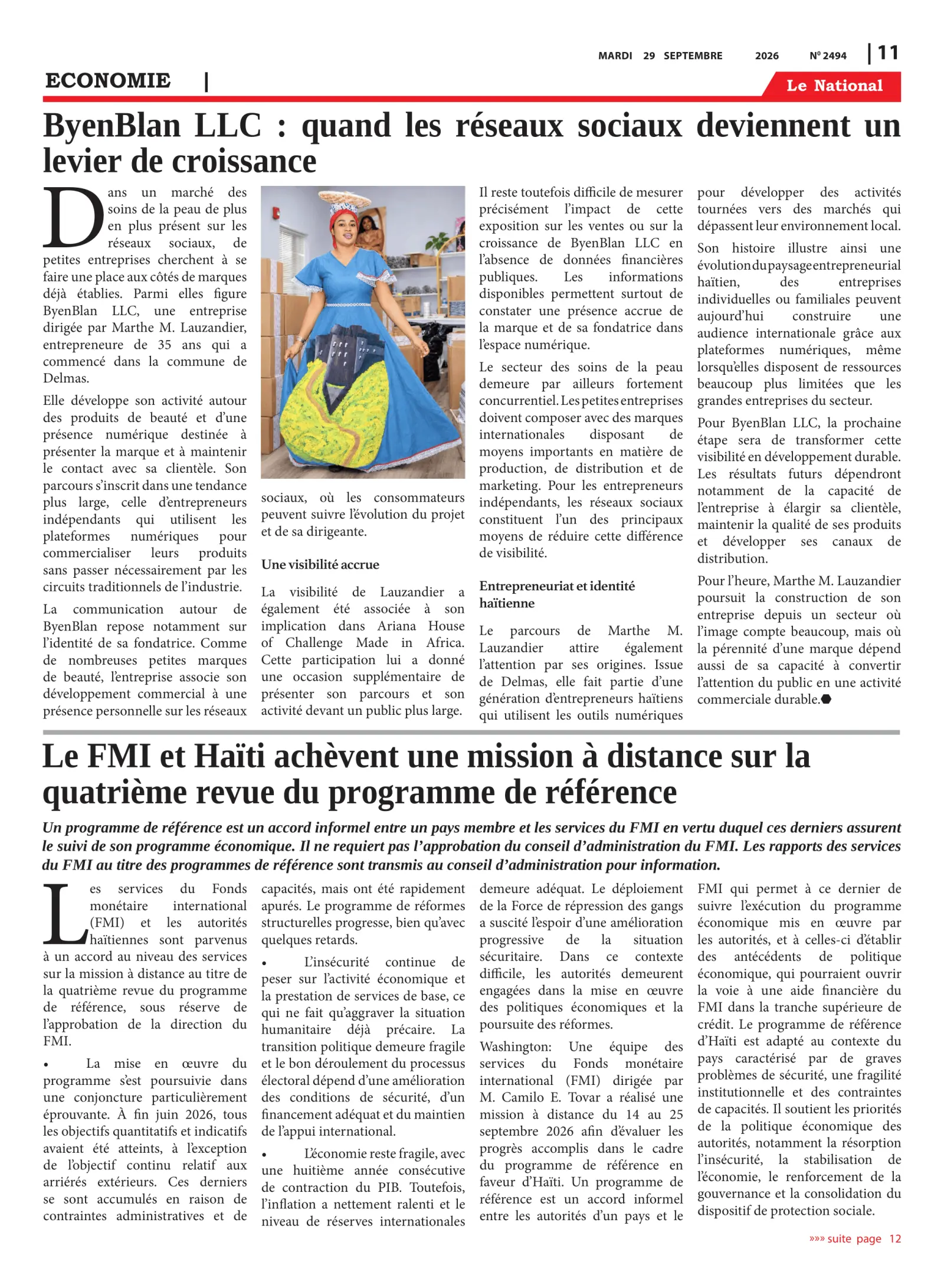 Page 11 de l'édition 2494