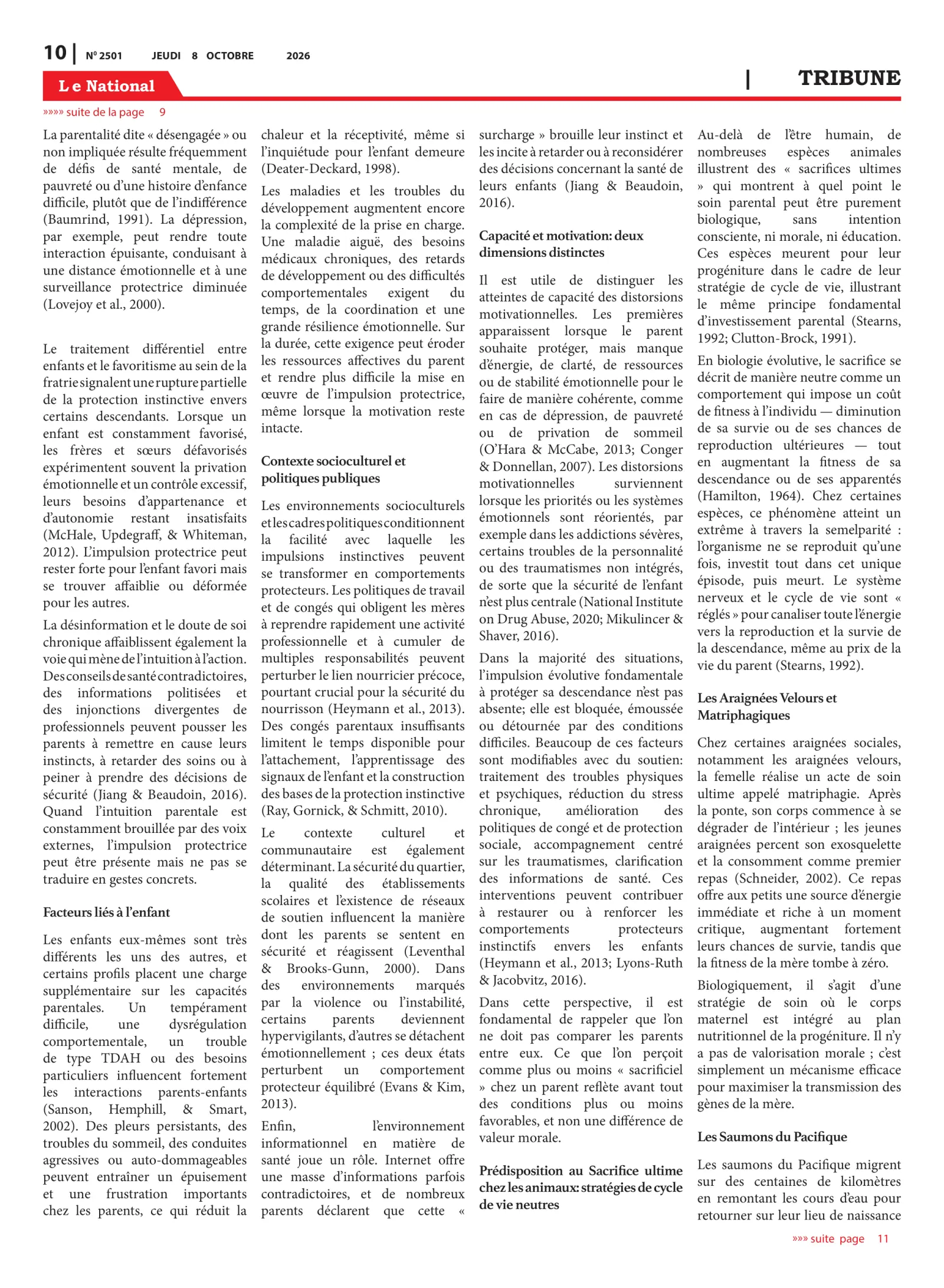 Page 10 de l'édition 2501