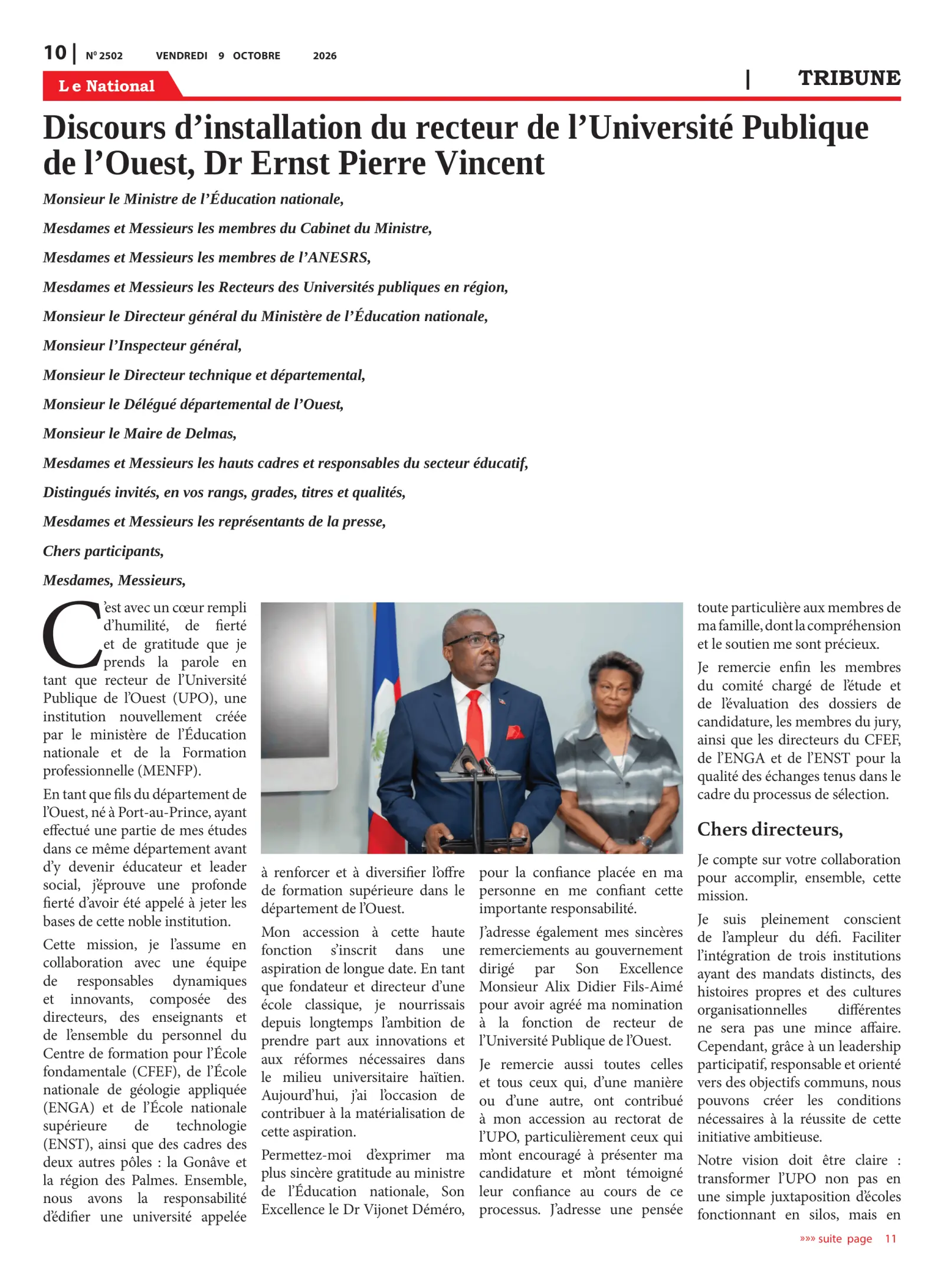 Page 10 de l'édition 2502