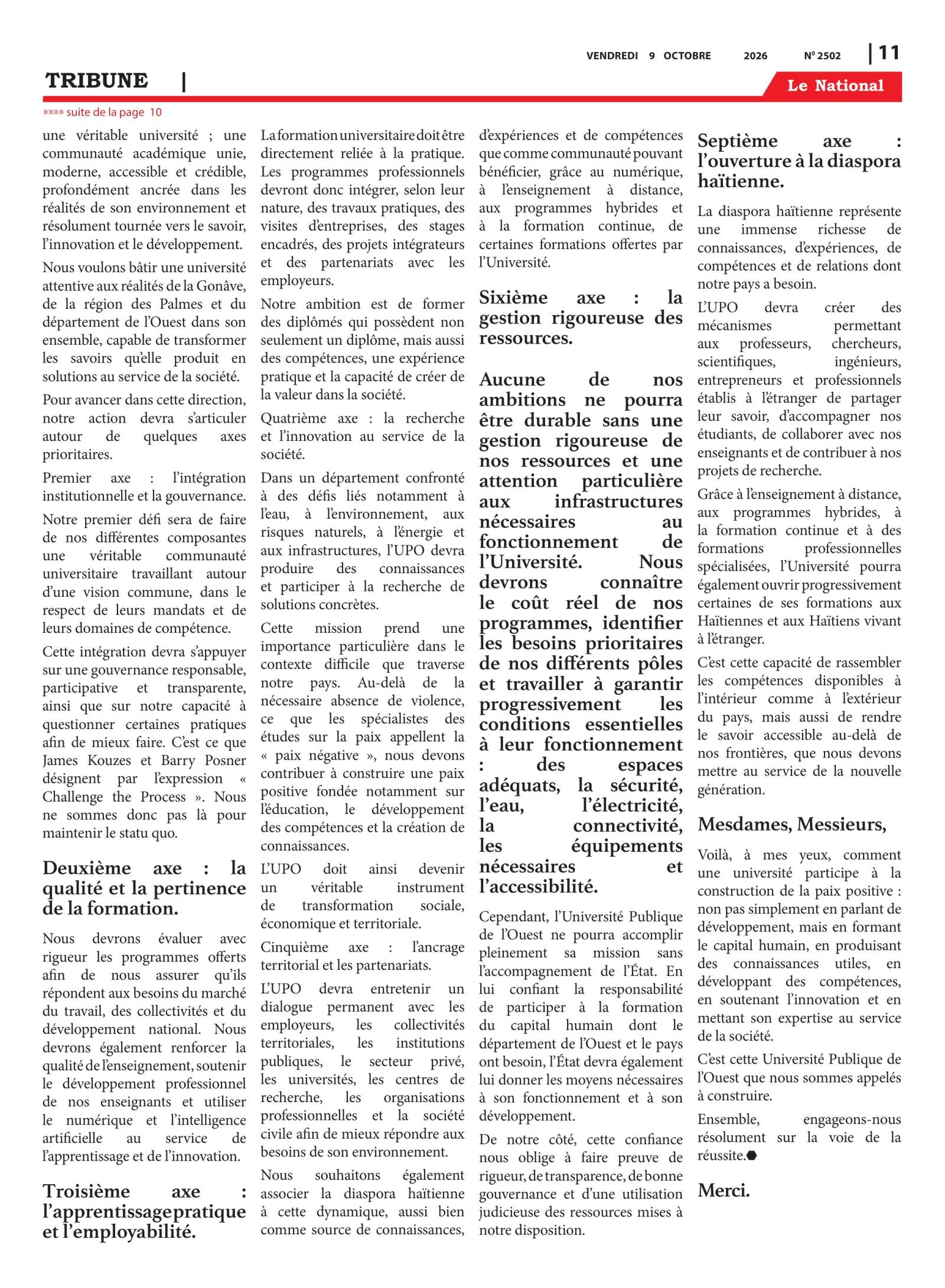 Page 11 de l'édition 2502